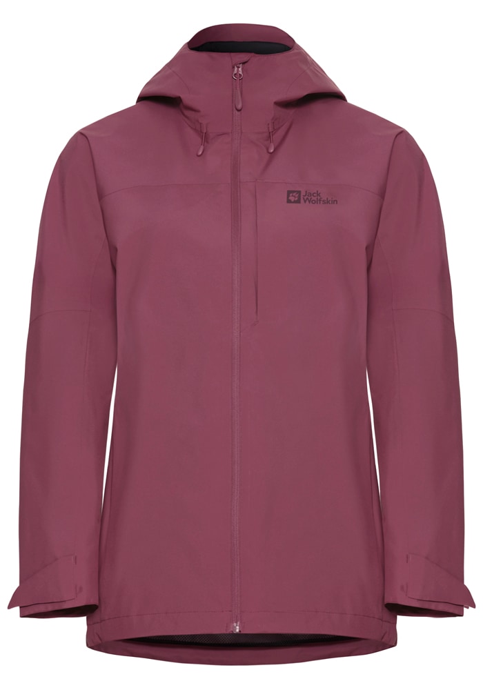 Jack Wolfskin Funktionsjacke »TEMPEST 2L JKT W«, mit Kapuze