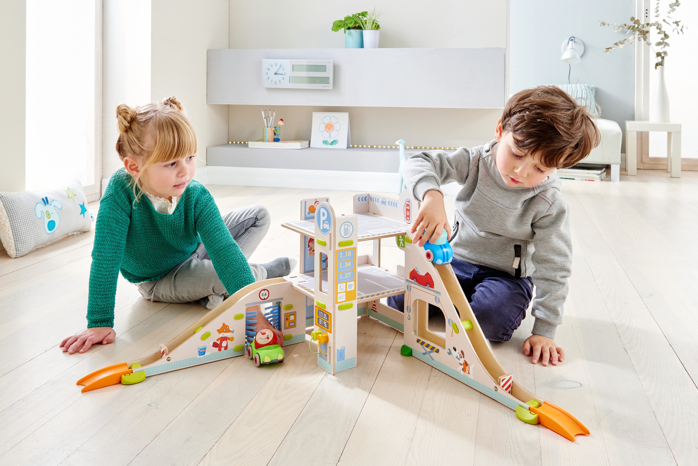 Haba Kugelbahn »Kullerbü - Parkhaus«