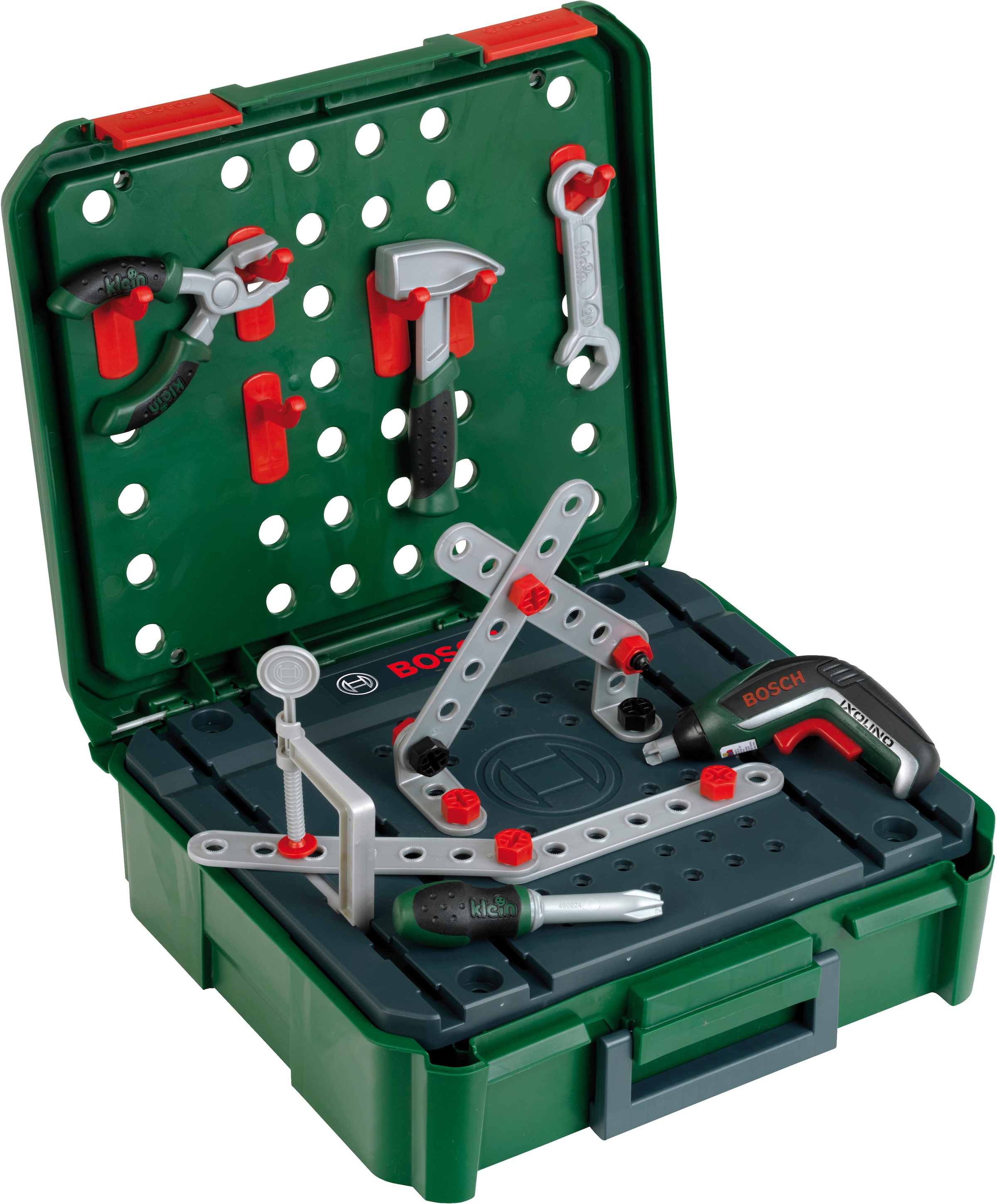 Kinder-Werkzeug-Set »Bosch Werkbankkoffer + Ixolino II«