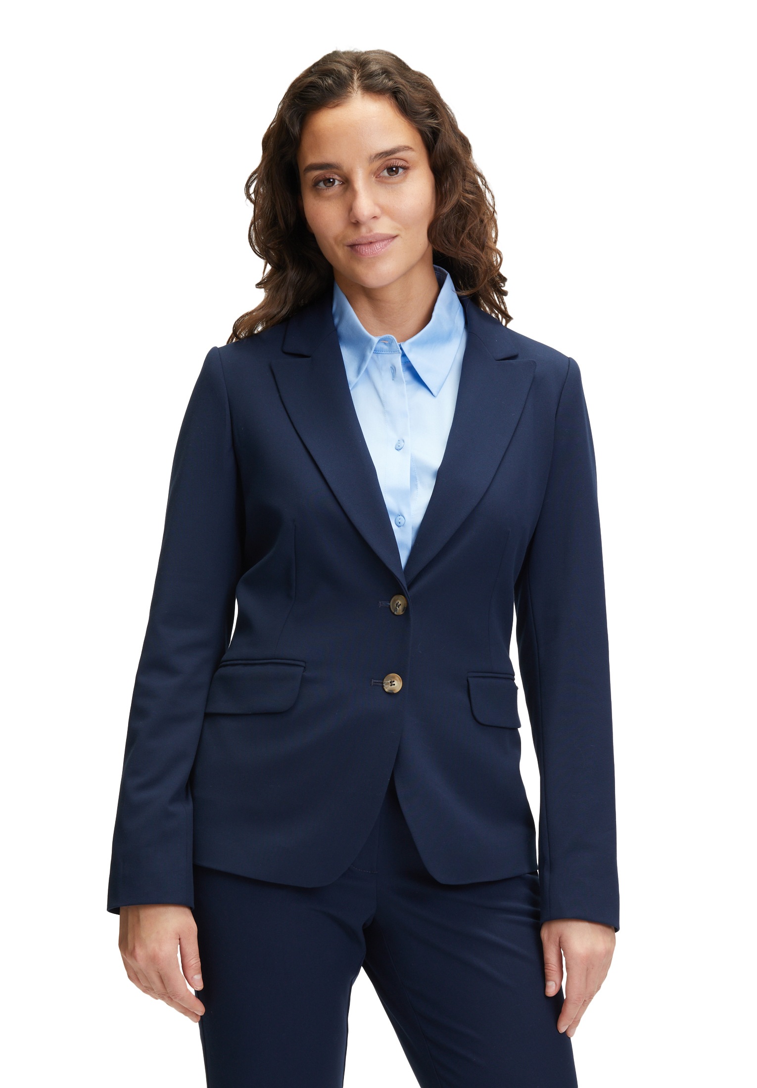 Betty&Co Jackenblazer »Klassischer Blazer mit Taschen«