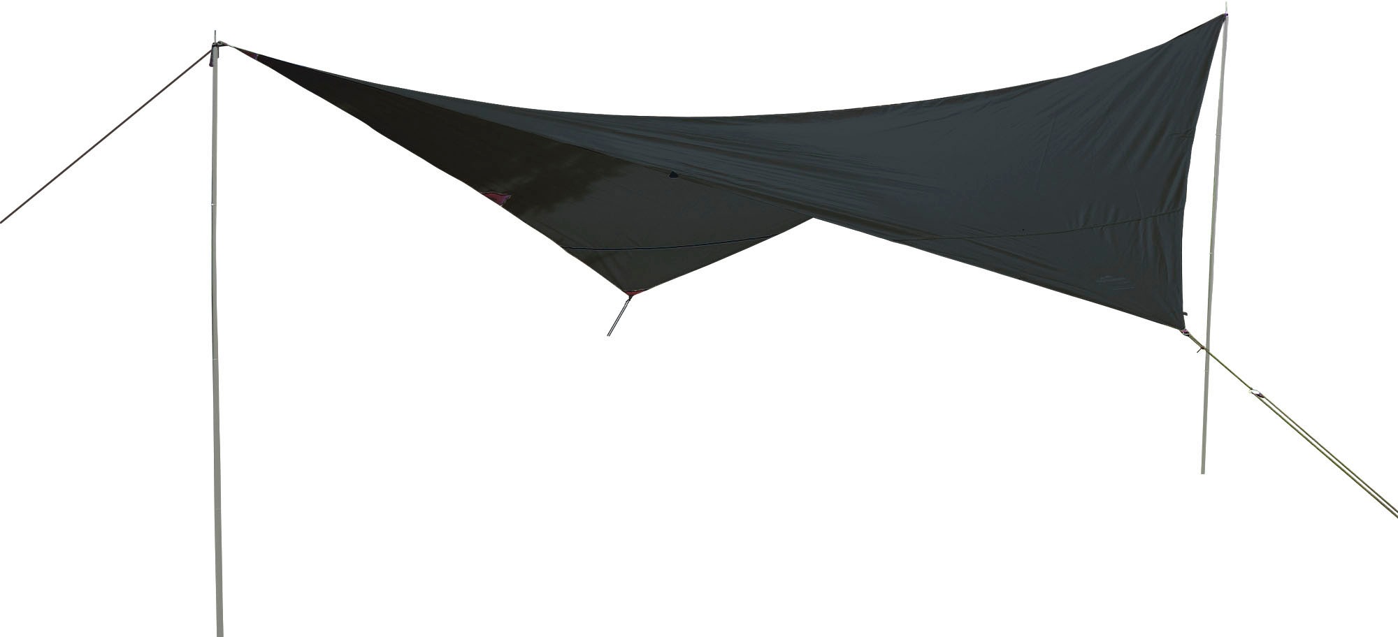 EXPLORER Sonnensegel »Sonnensegel 3x4m rechteckig wasserabweisend mit Stangen« nach Standard 801 in beige, grün oder grau für Balkon Garten Terrasse