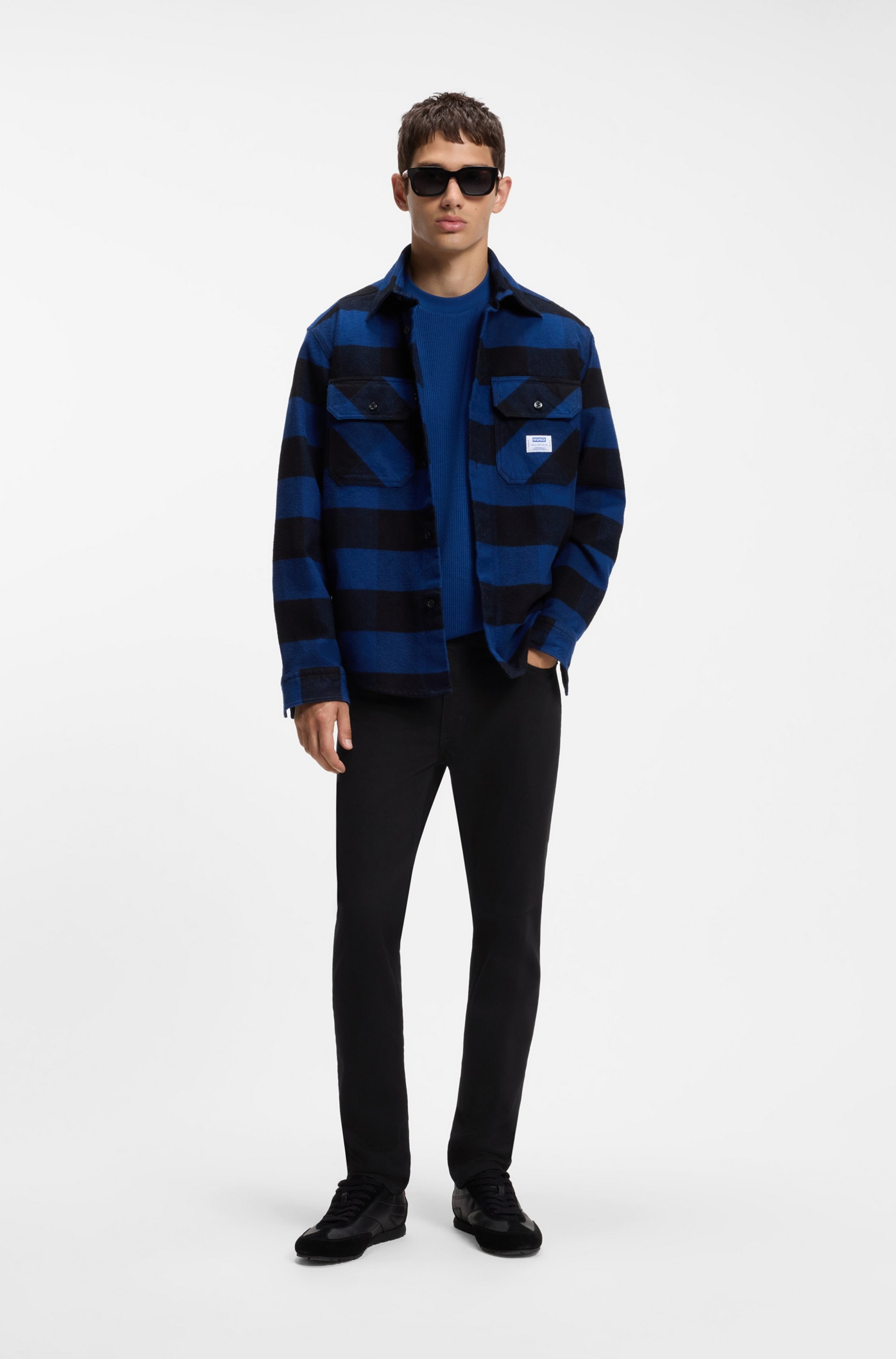 HUGO Skinny-fit-Jeans »Zane« mittlere Bundhöhe, enger Beinverlauf, Stretch-Denim