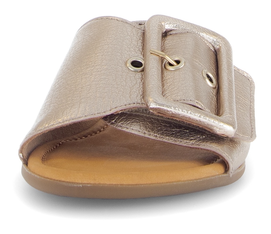 Gabor Pantolette »RHODOS«, Blockabsatz, Sommerschuh, Komfortschuh in Weite G (= weit)