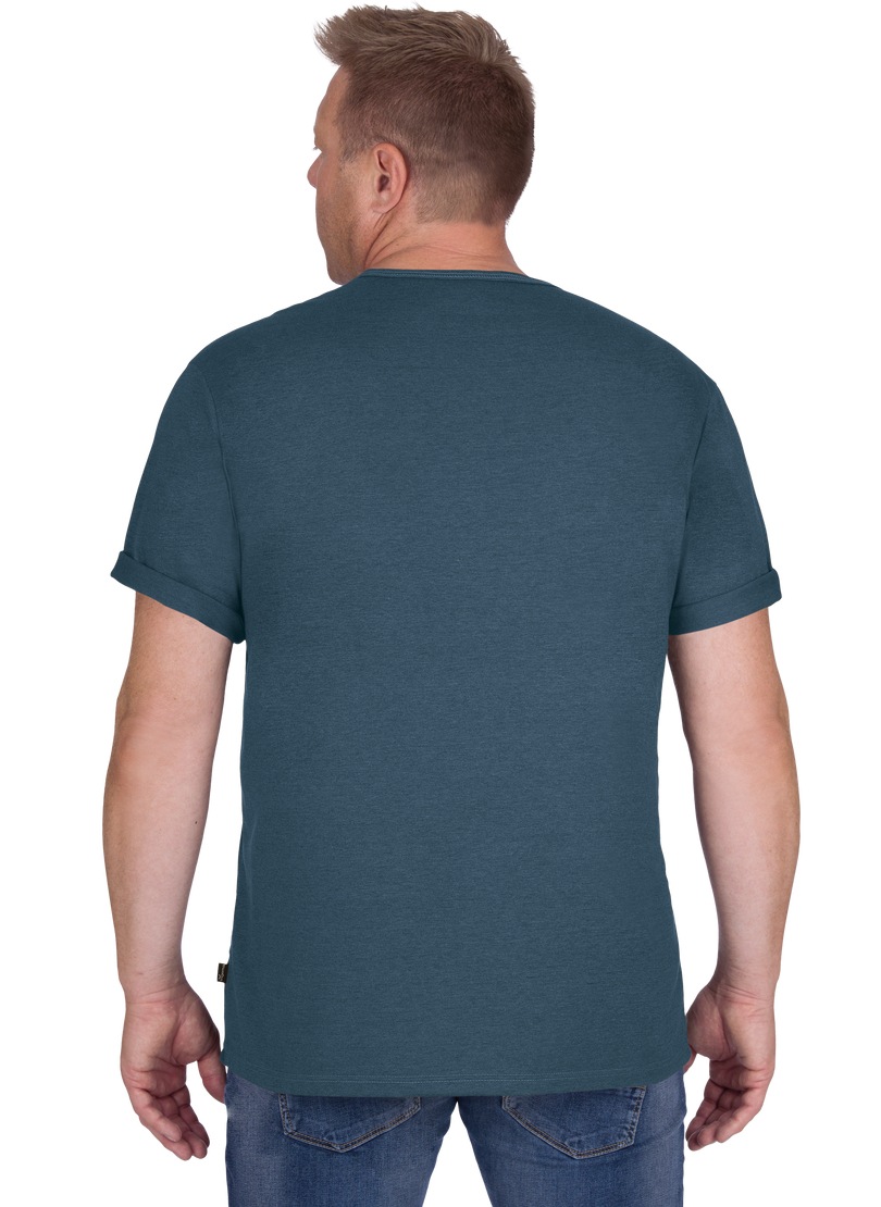 bei Trigema OTTO bestellen »TRIGEMA online T-Shirt mit Baumwolle« T-Shirt DELUXE Knopfleiste