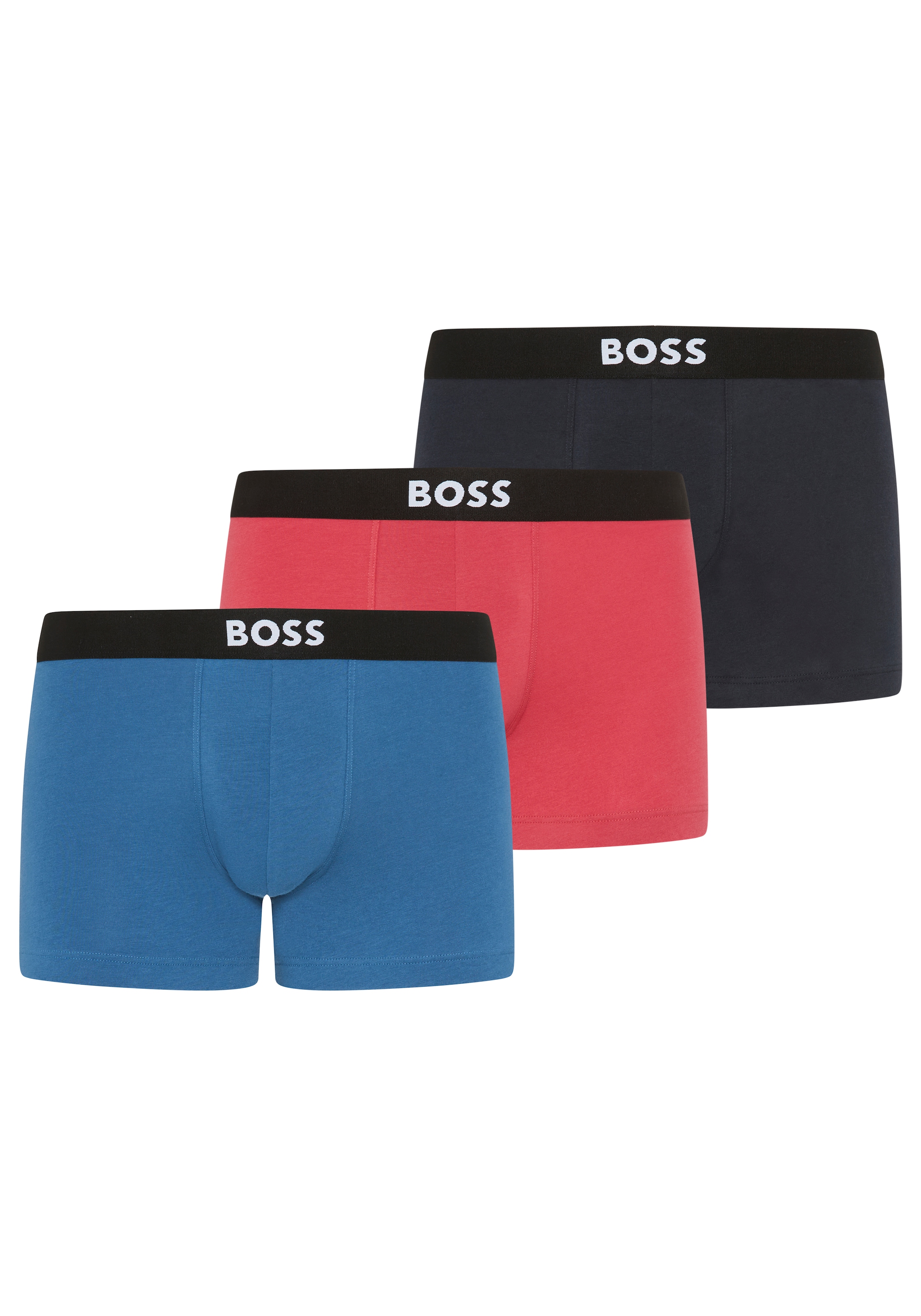 BOSS Trunk »3P Trunk BOSS ONE« mit unifarbenen Bund
