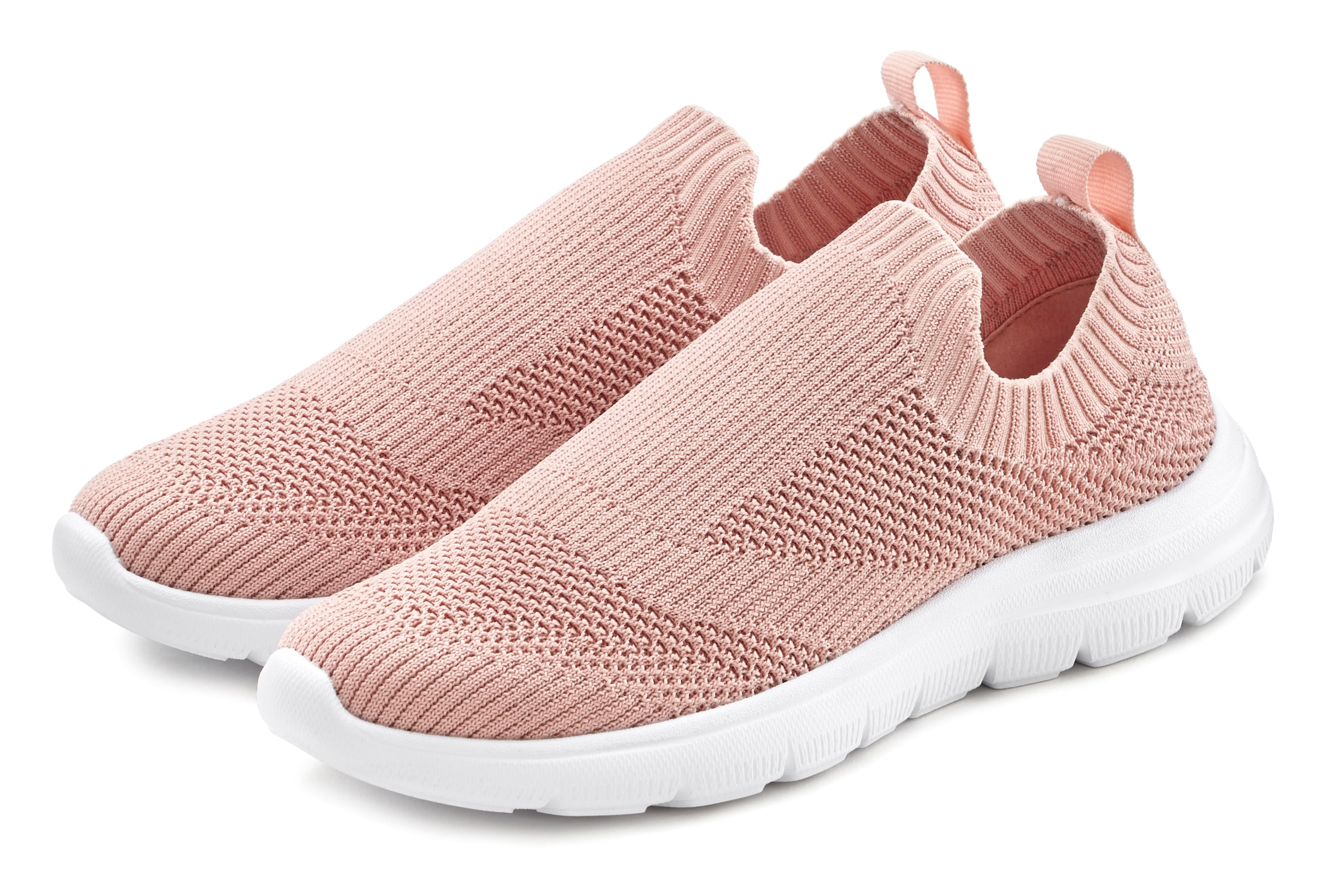 LASCANA Sneaker, Slip In's, Slipper, Halbschuh ultraleicht und zum Reinschlüpfen VEGAN