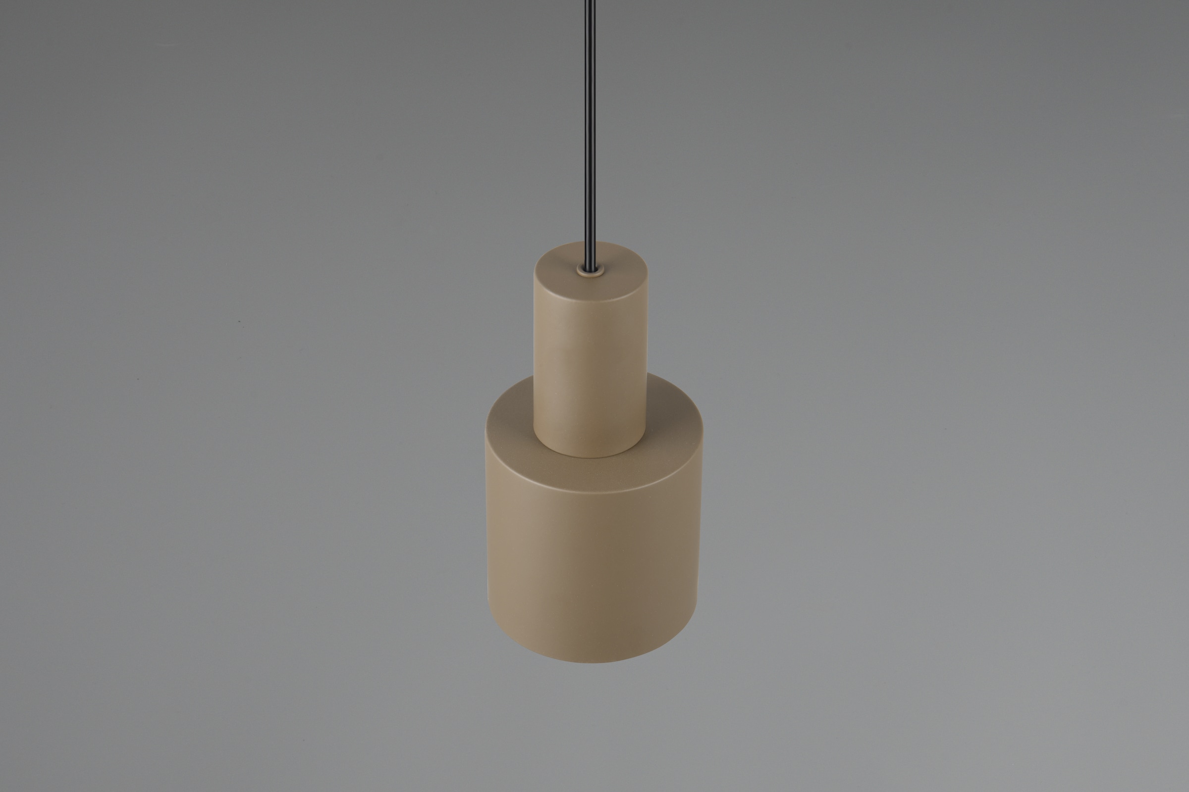 TRIO Leuchten Pendelleuchte »AGUDO, Hängelampe 1-flammig, exkl 1xE27 max 10W, höhenverstellbar« E27 1 Stk. warmweiß - kaltweiß Hängelampe Ø 12cm, bis max 150cm Abhängung, Küche Esszimmer Wohnzimmer