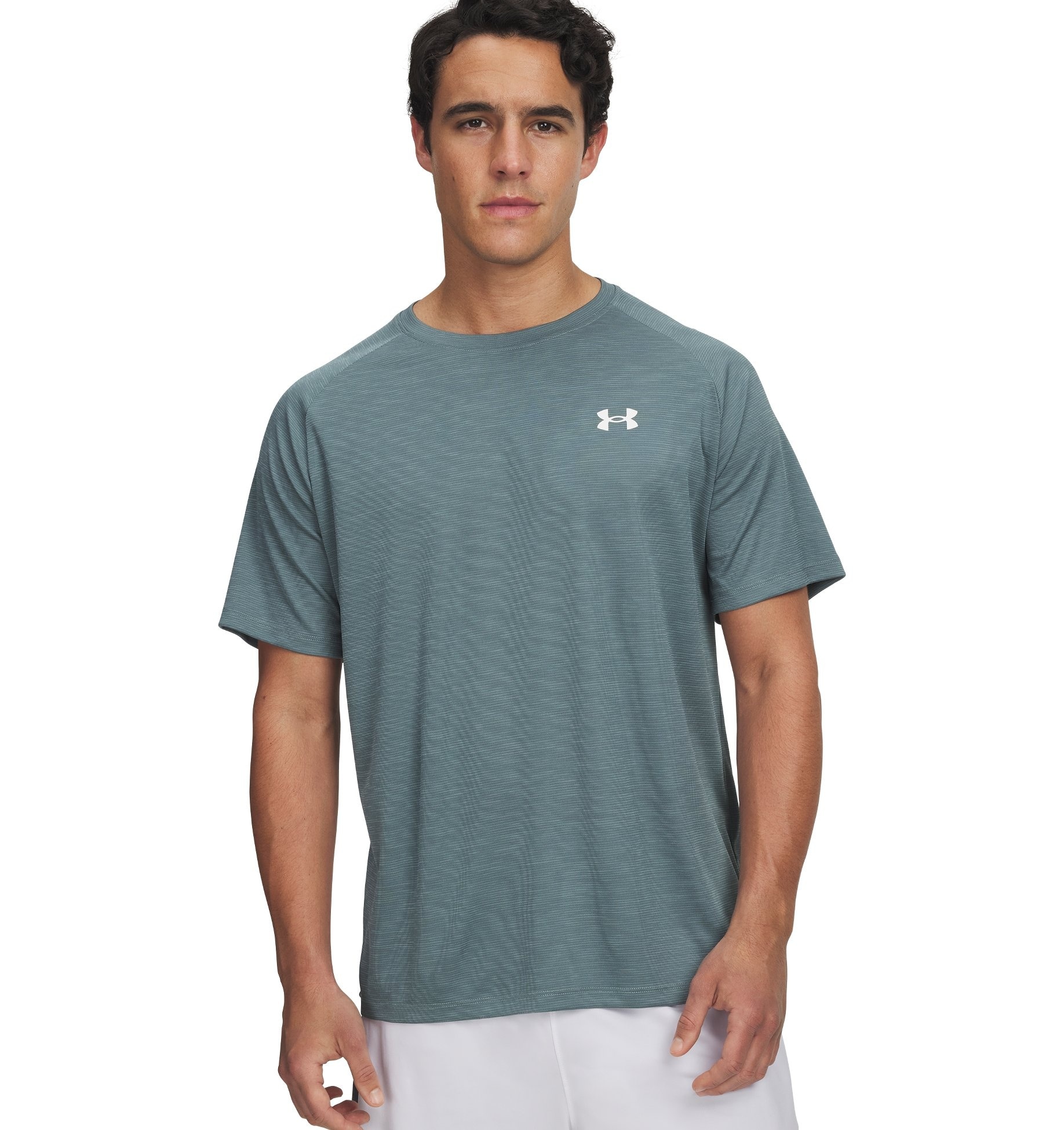 Under Armour® Trainingsshirt »UA TECH TEXTURED SS« 1 Stk. normale Schnittform, Kurzarm, sportlicher Stil, Rundhalsausschnitt