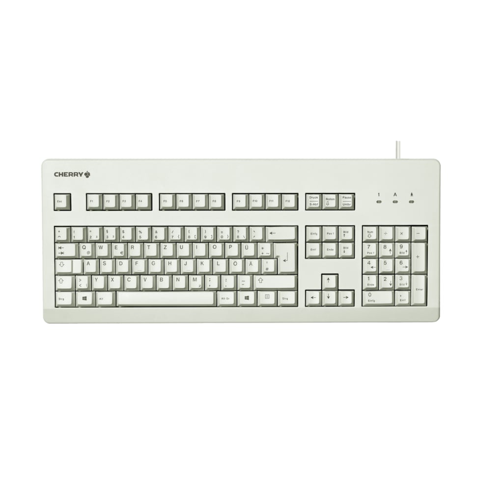 Cherry Tastatur »G80-3000 BLACK SWITCH«, MX Black