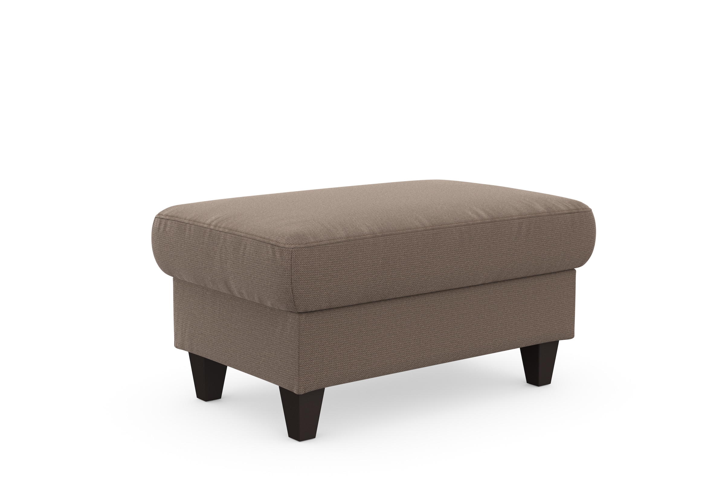 sit&more Stauraumhocker »Farö«, mit Stauraum und Federkern und wengefarbenen Füßen