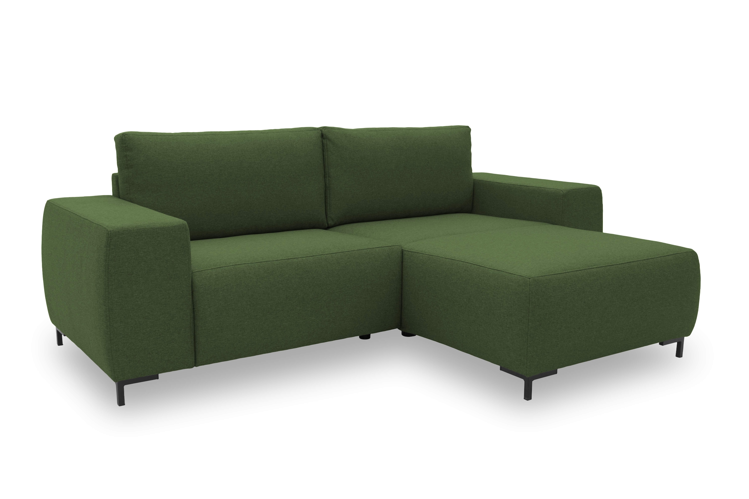 LOOKS by Wolfgang Joop Ecksofa »Looks VI L-Form« gerade Linien, in 2 Bezugsqualitäten