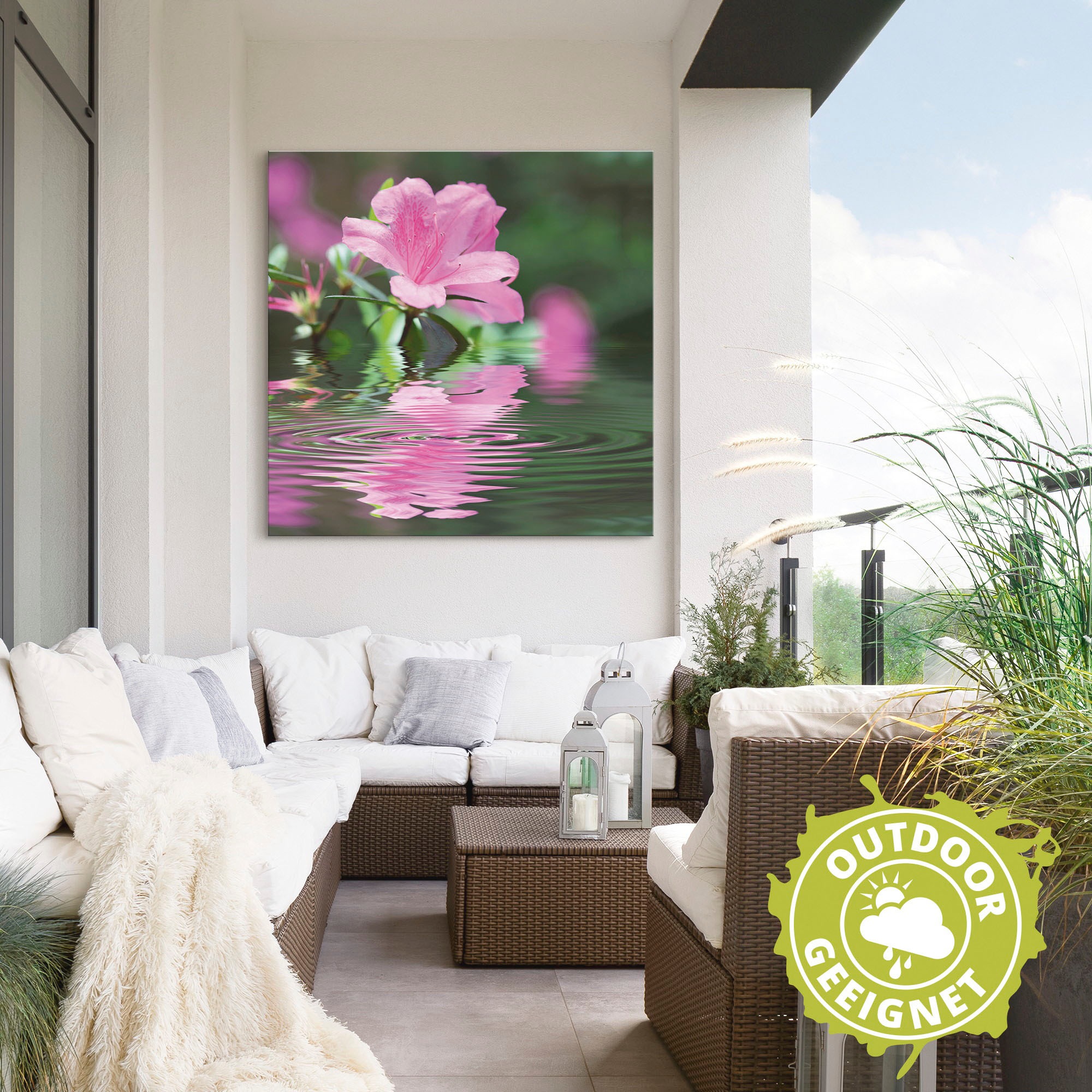 Artland Wandbild »Azalee«, Blumen, (1 St.), als Alubild, Outdoorbild, Leinwandbild in verschied. Größen