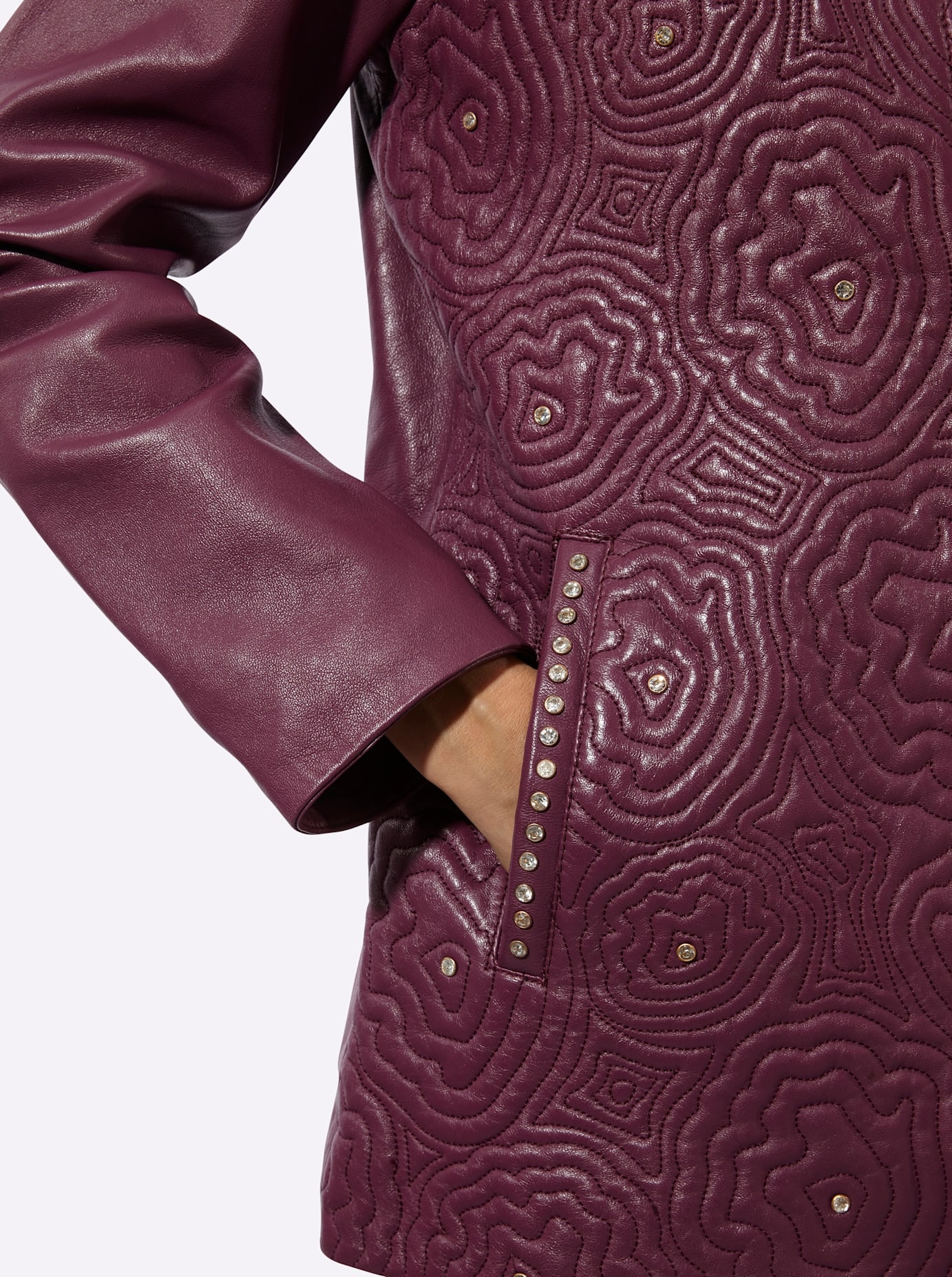 Mainpol Lederjacke