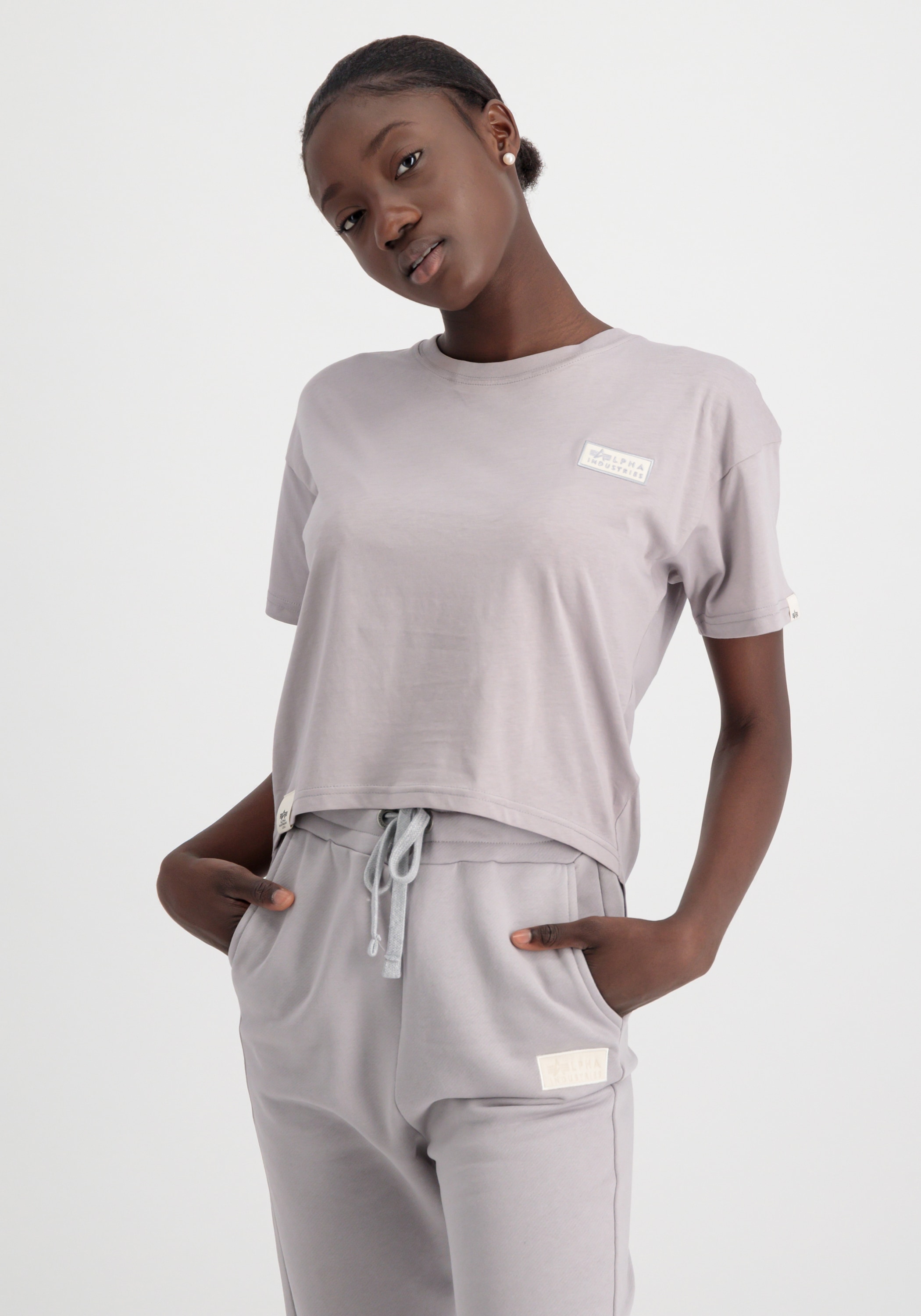 Alpha Industries Muscleshirt »Alpha Industries Women - T-Shirts Organics Cropped OS T Wmn«