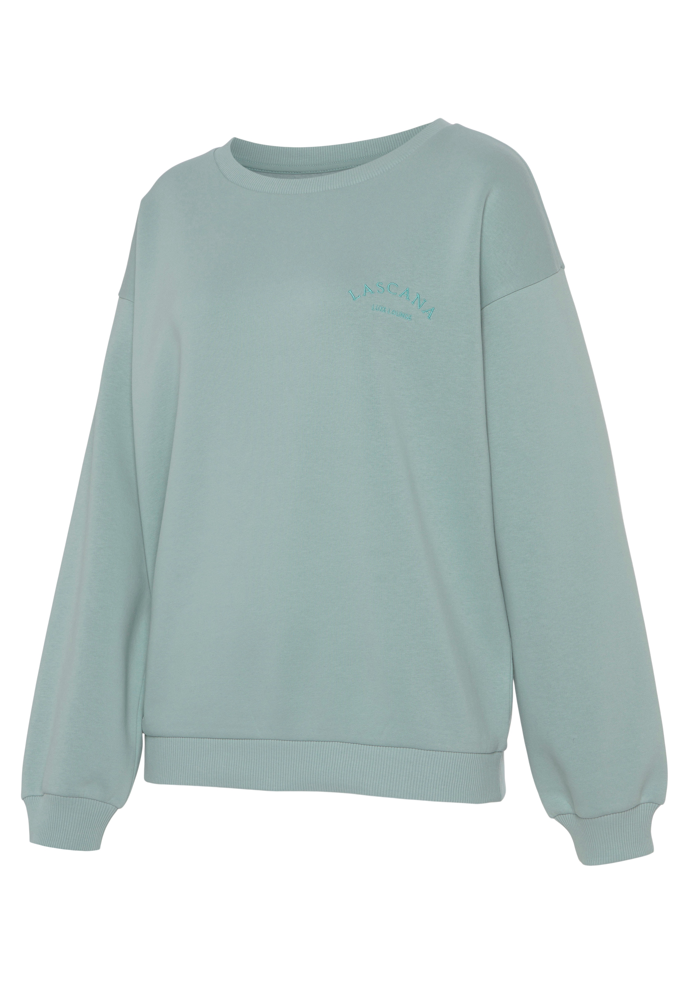 LASCANA Sweatshirt »-Pullover«, mit weiten Ärmeln, Loungewear, Loungeanzug