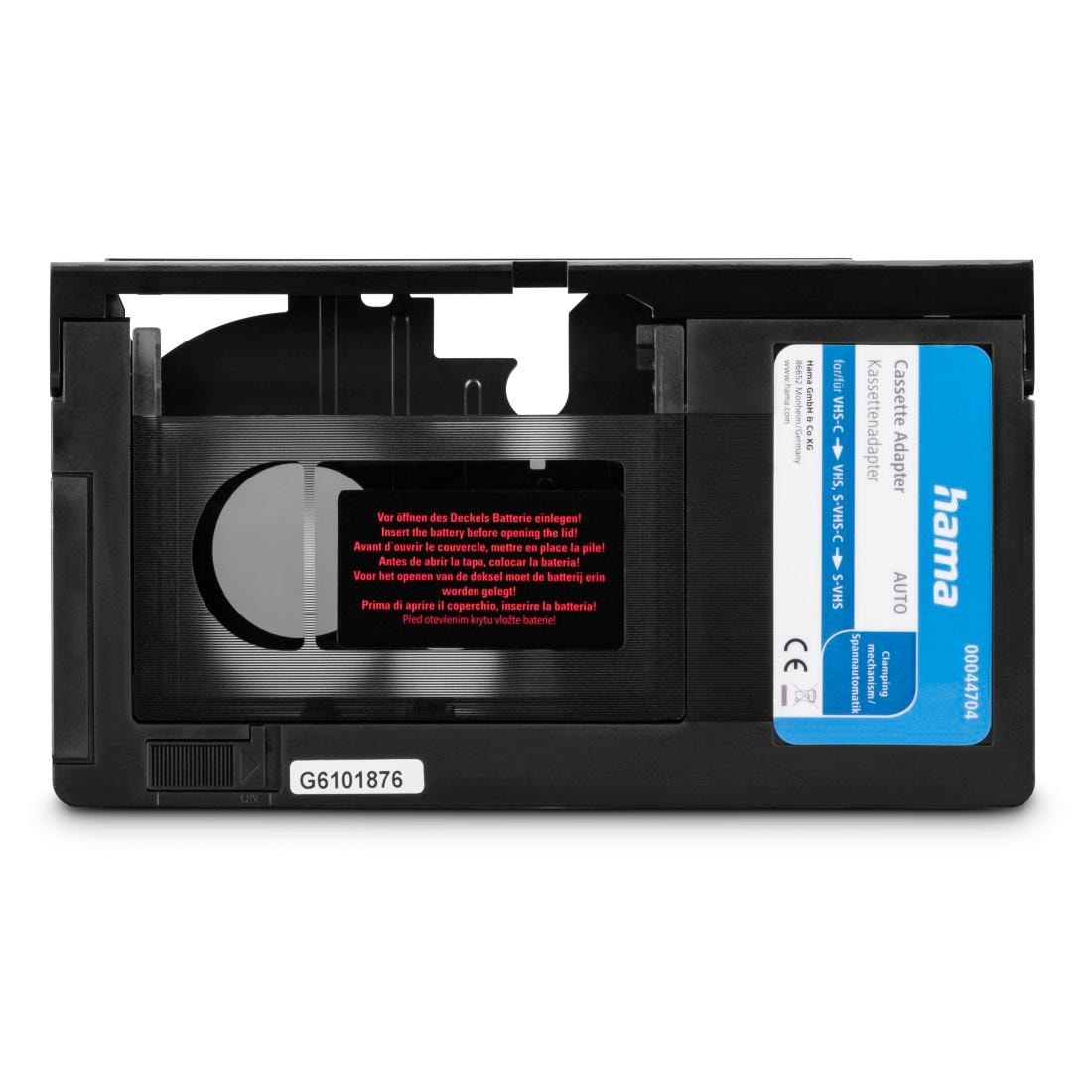 Hama Videokassette »Kassettenadapter für VHS-C/VHS "Auto"«