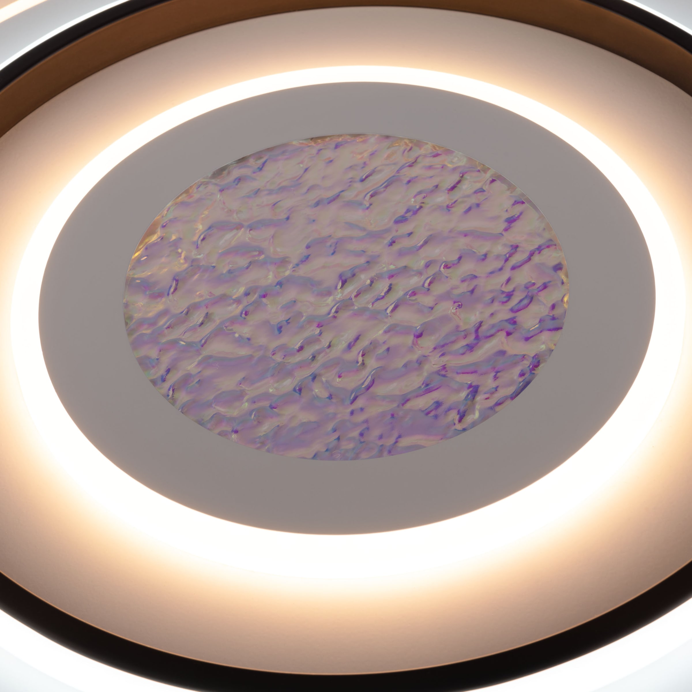 näve LED Deckenleuchte »Stelios« LED-Modul 1 Stk. RGB | warmweiß - kaltweiß dimmbar per IR-Fernbedienung, CCT, RGB, Memory, Nachtlicht, D: 45cm