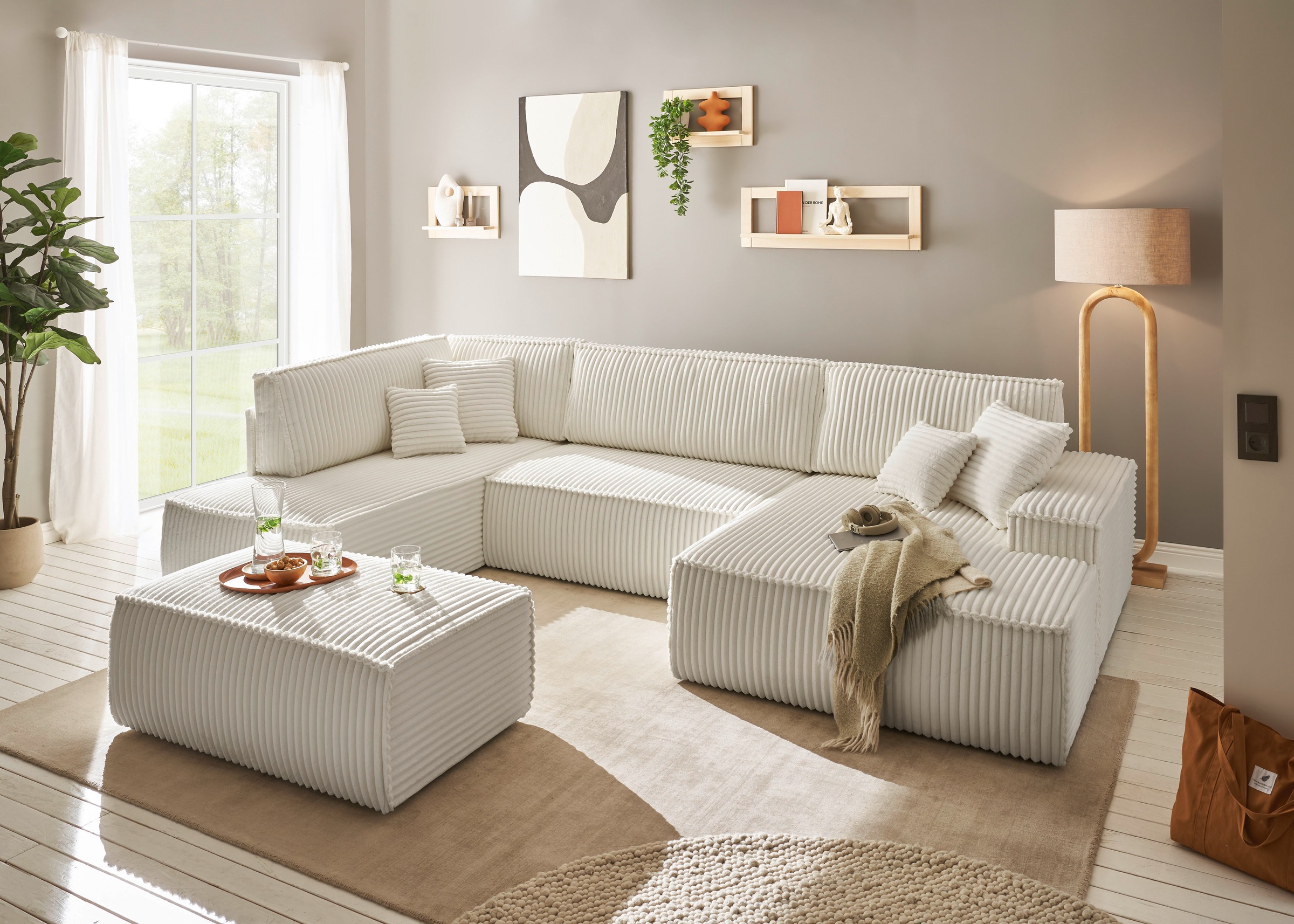 andas Hocker »FINNLEY«, passend zur Polster-Serie FINNLEY