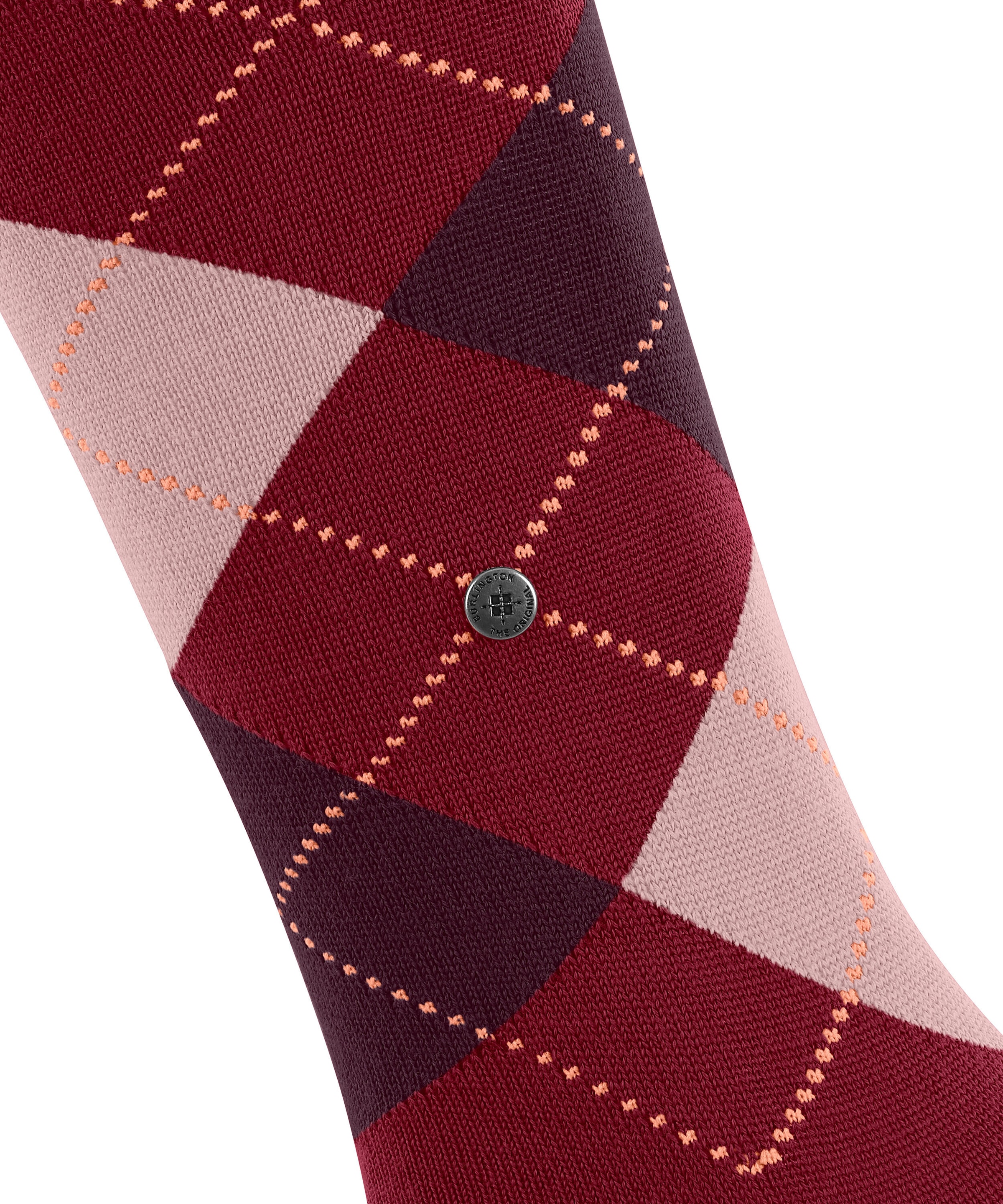 Burlington Kniestrümpfe »Marylebone« Einheitsgröße 36-41, wärmende Wollmischung, Argyle-Muster