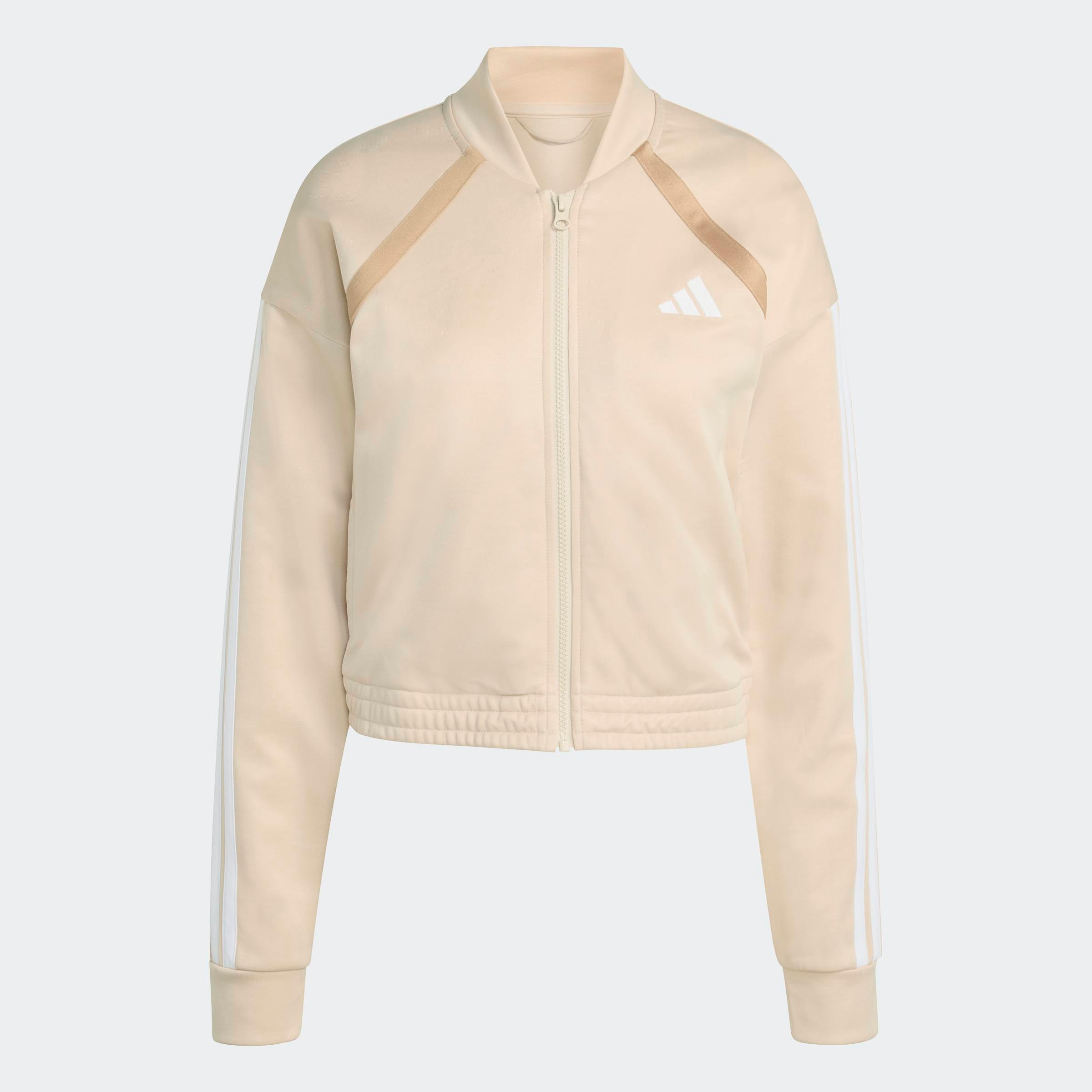 adidas Sportswear Trainingsanzug »W TEAMSPORT TS« 2 tlg. Jacke schmal geschnitten; Hose regulär geschnitten, hoher Bund