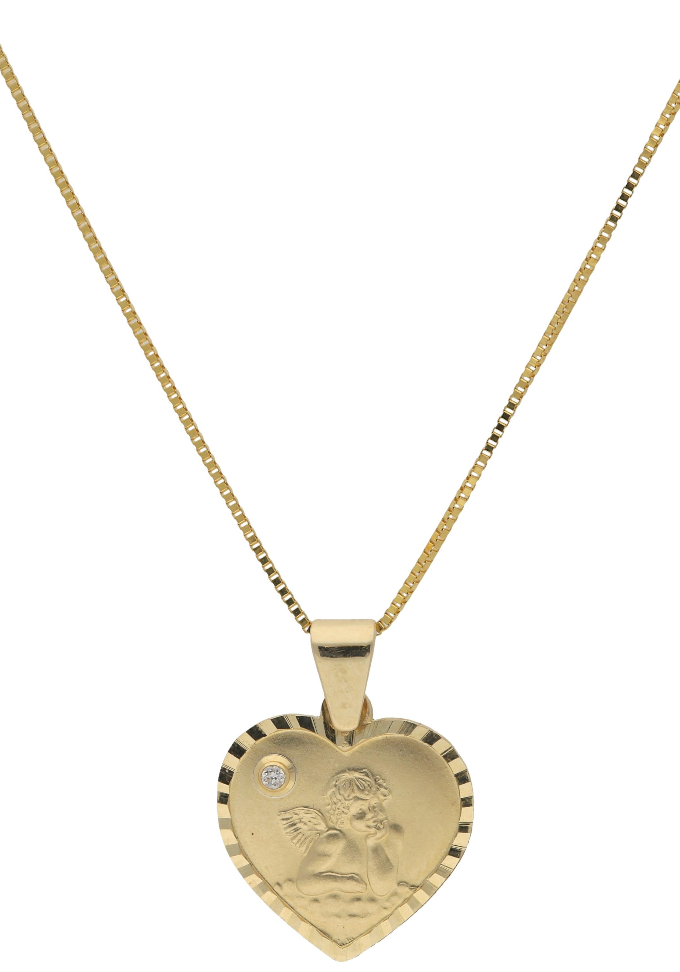 Firetti Kette mit Anhänger »Schmuck Geschenk Gold 375 Halsschmuck Halskette  Goldkette Venezianer«, zu Kleid, Shirt, Jeans, Sneaker! Anlass Geburtstag  Weihnachten kaufen bei OTTO