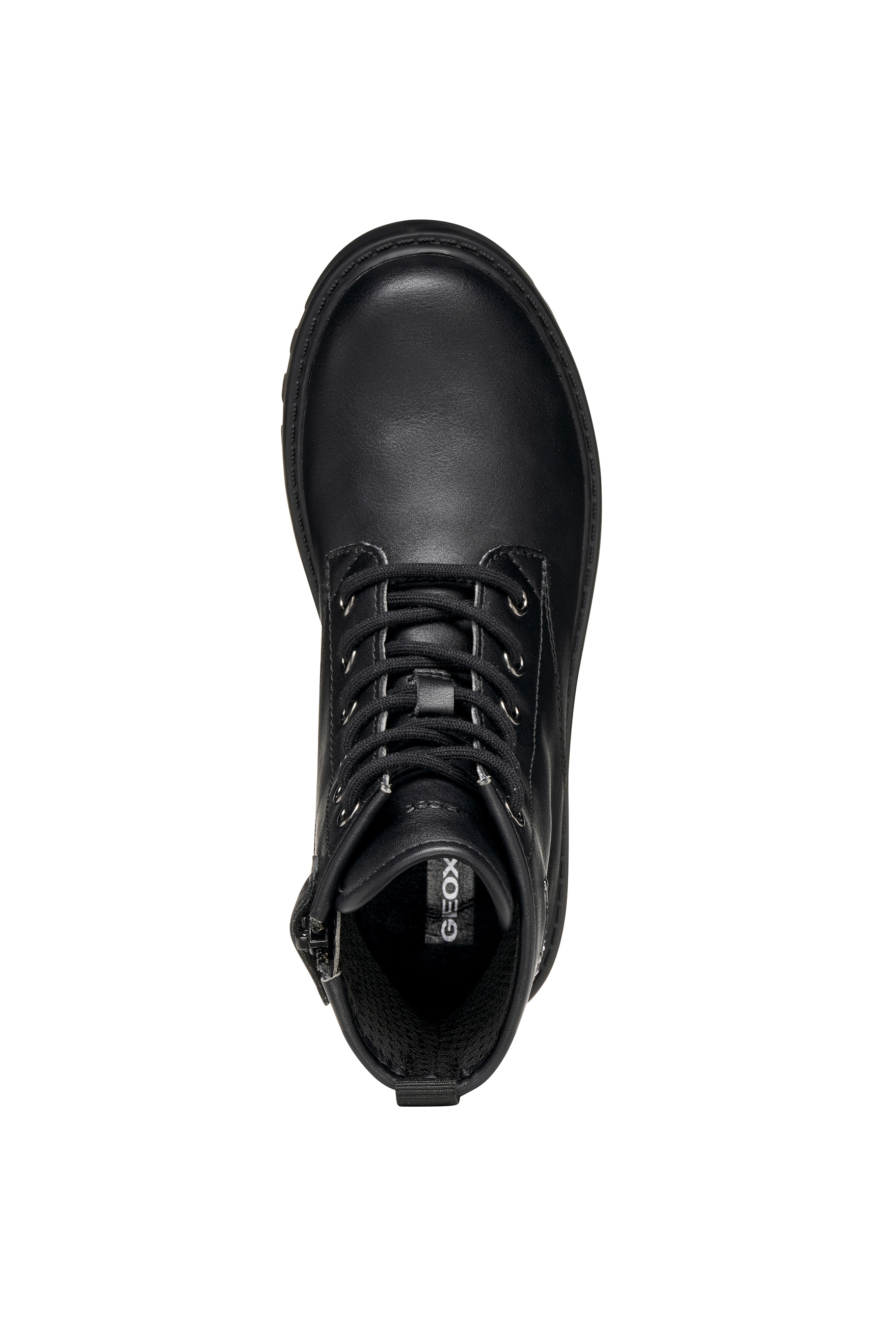 Geox Schnürboots »J CASEY GIRL«  Schnürstiefelette mit Glitter-Stern, Größenschablone zum Download