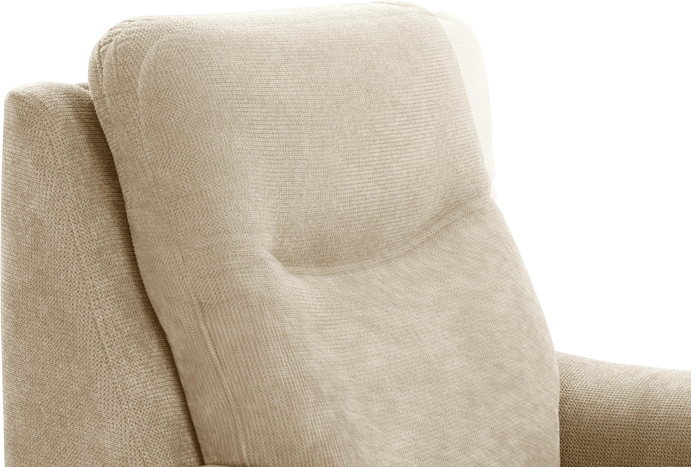 sit&more Sessel »Boccaccio«, inklusive Federkern und Kopfteilverstellung