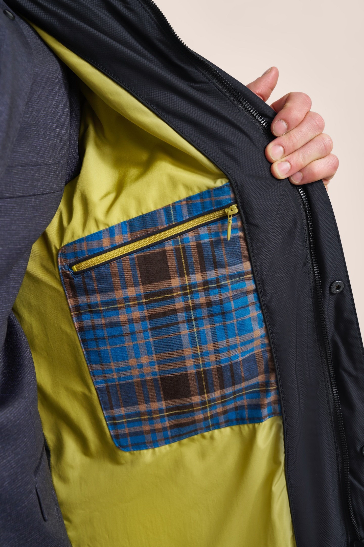 bugatti Langjacke, mit Kapuze, mit abtrennbarer Kapuze