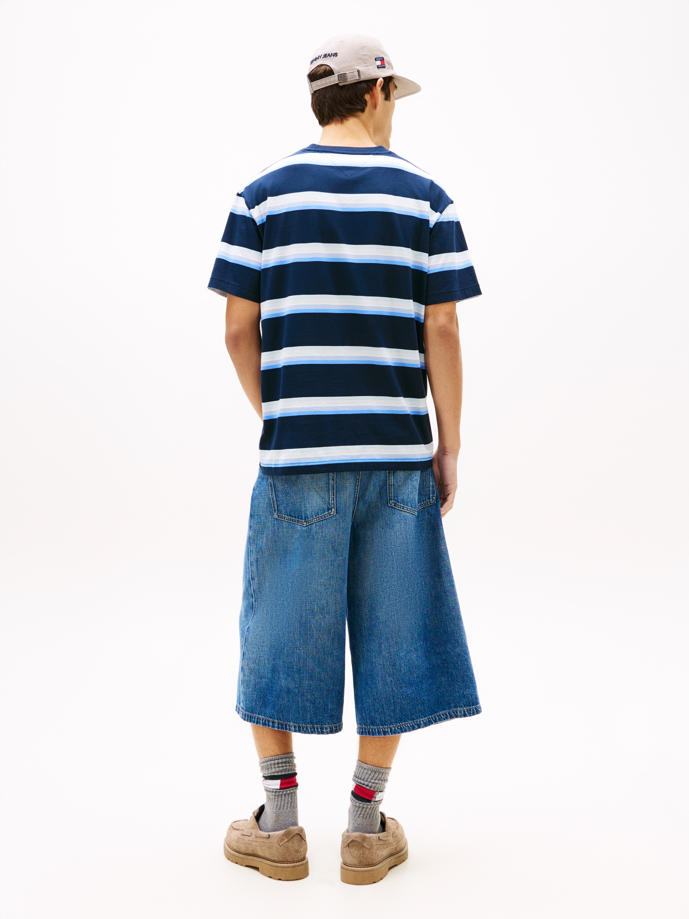 Tommy Jeans T-Shirt »RELAXED STRIPE« Relaxed fit mit Streifenmuster