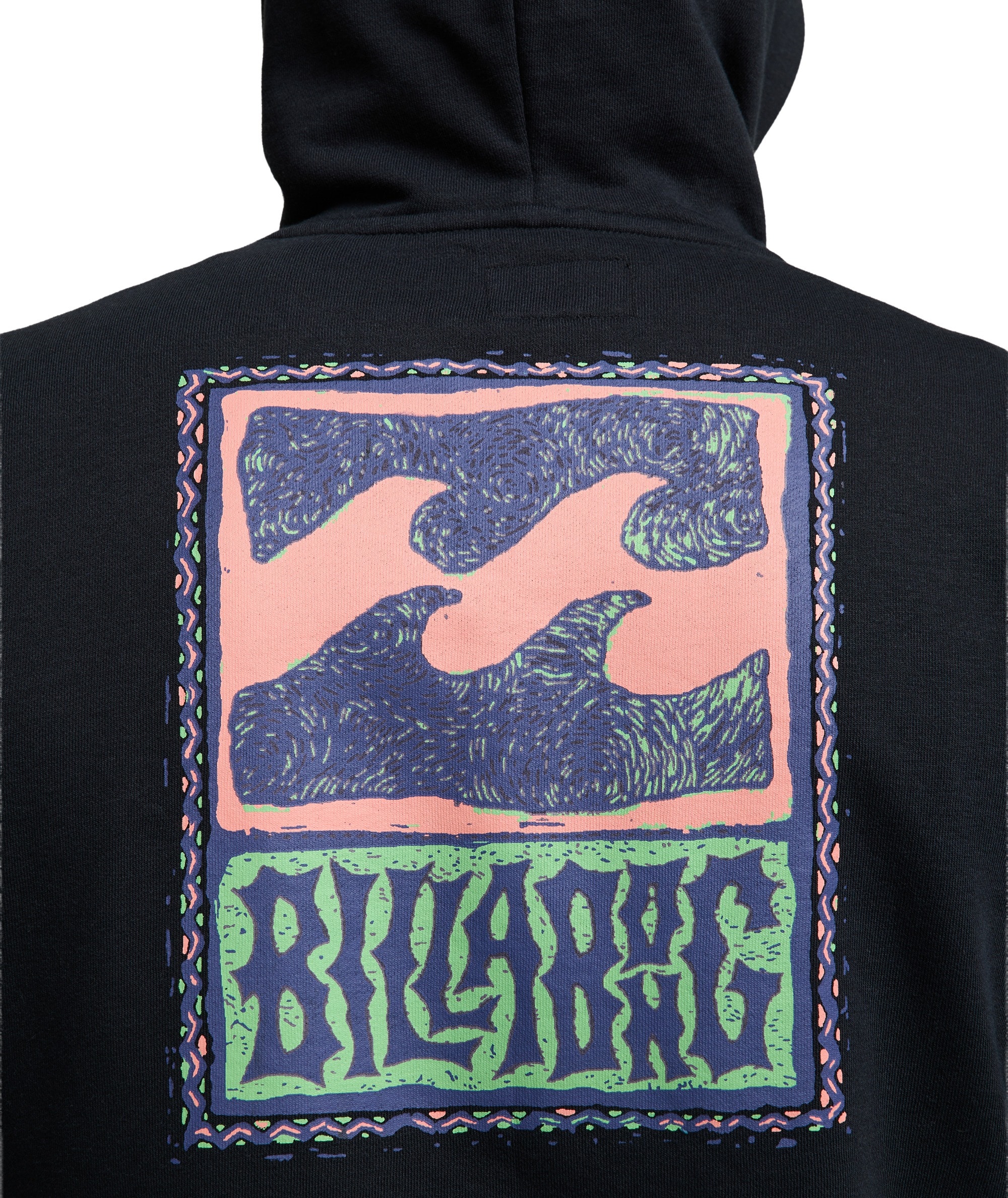 Billabong Kapuzensweatshirt »STAMP PO«, sportlicher Stil, für Erwachsene, aus Baumwolle und Polyester
