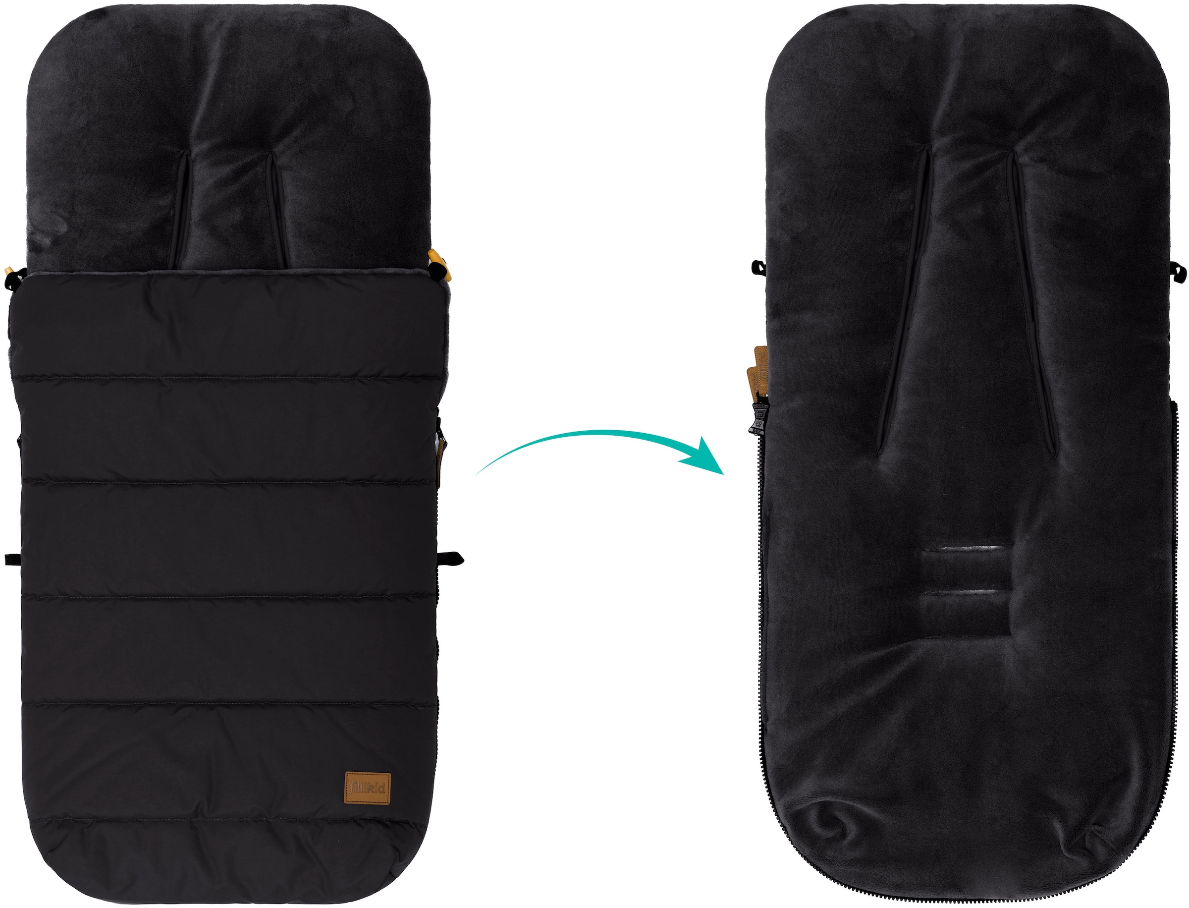 Fillikid Fußsack »Lanin, Winterfußsack«