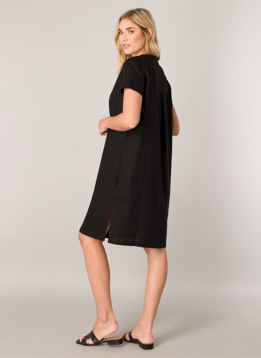 Base Level Tunikakleid »Yacin« Sommerkleid mit Leinen