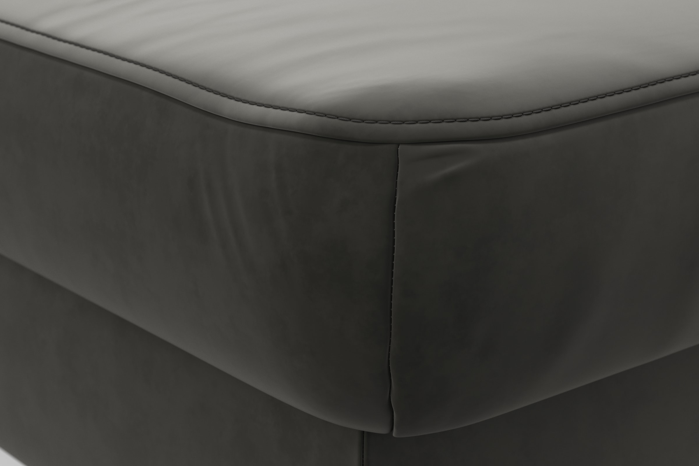 sit&more Hocker »Bendigo«, mit Klappfunktion, Bodenfreiheit 15 cm, wahlweise in 2 Fußfarben