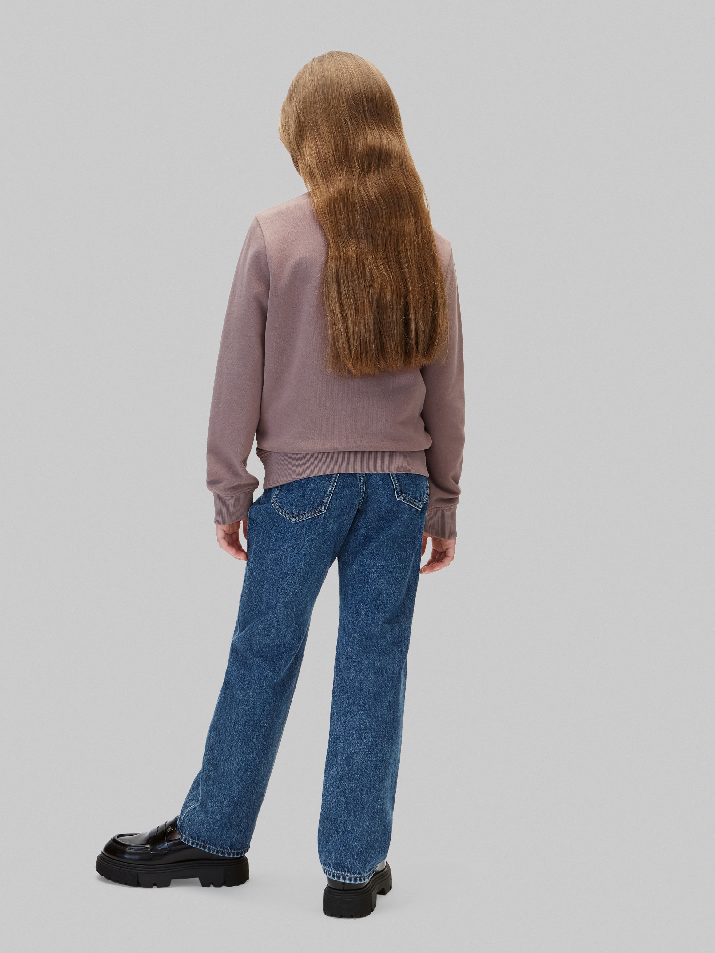 Calvin Klein Jeans Sweatshirt »CK MONOLOGO CN«, Regular fit, Logoschriftzug
