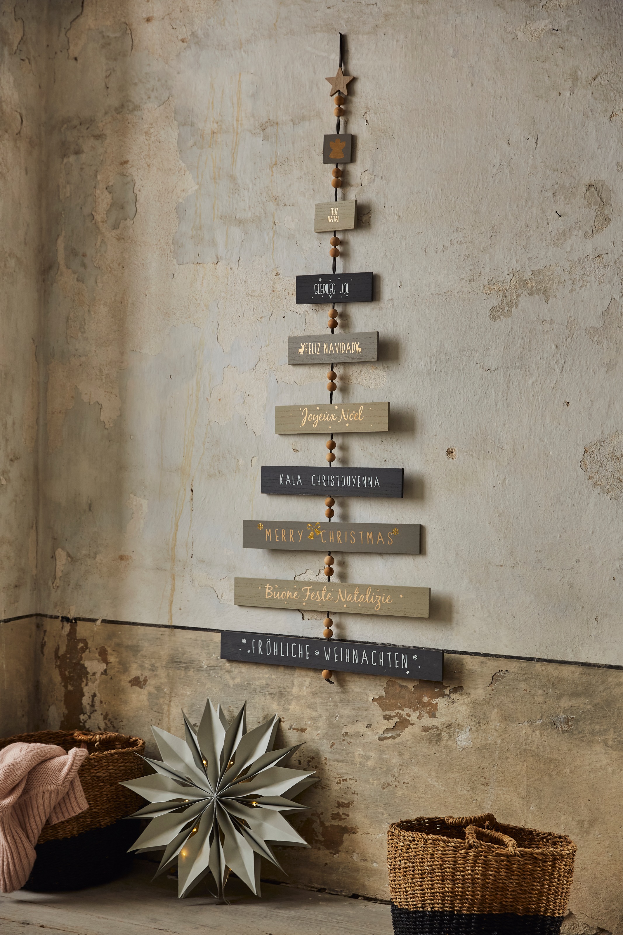 Schneider Dekobaum »Fröhliche Weihnachten, Weihnachtsdeko«, mit