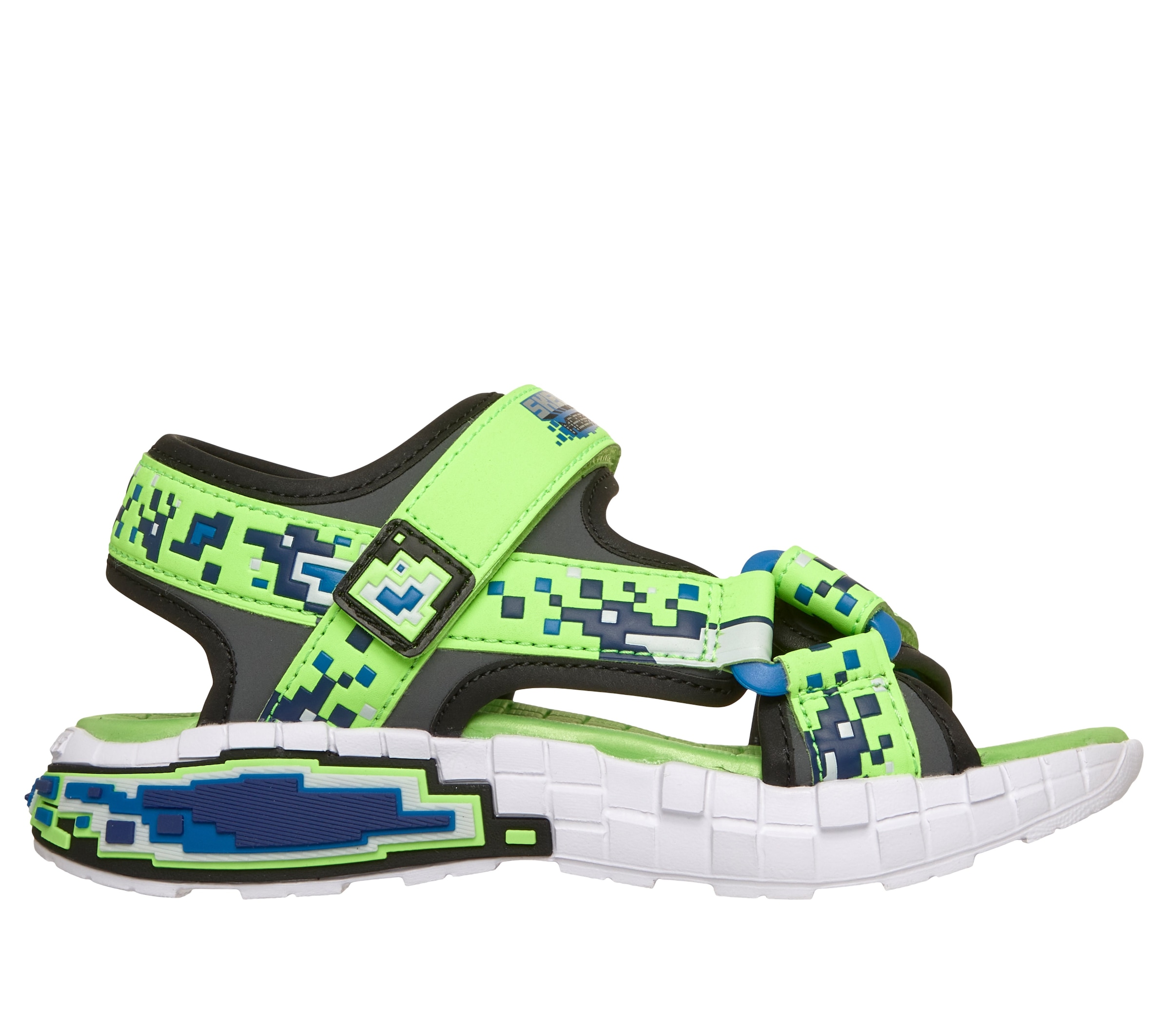 Skechers Sandale »MEGA-SPLASH 4K«  Mega Craft Sandale mit Klettverschluss, Größenschablone zum Download