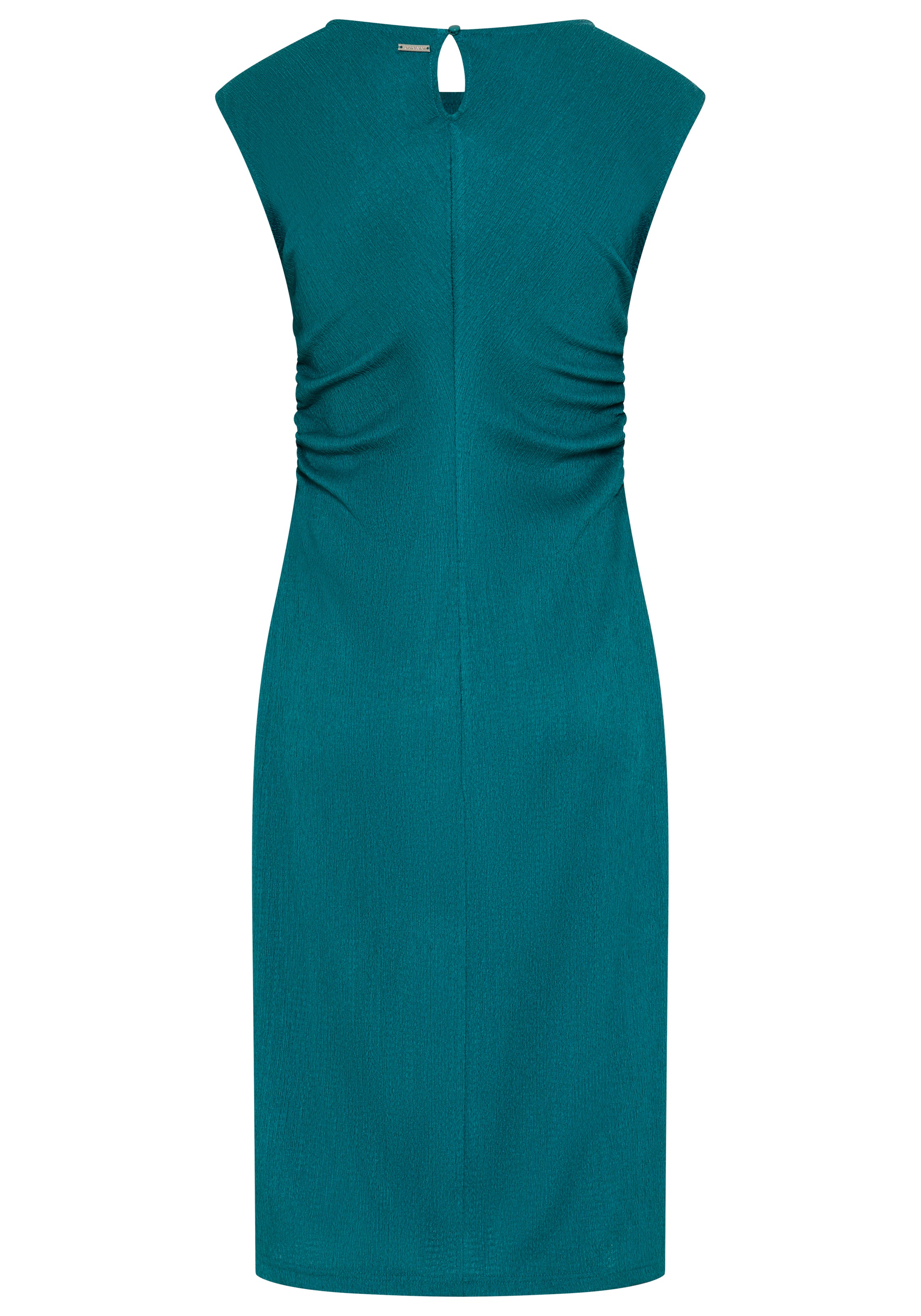 Bruno Banani Sommerkleid wadenlang, ärmellos, U-Boot-Ausschnitt, figurbetont, aus Jersey