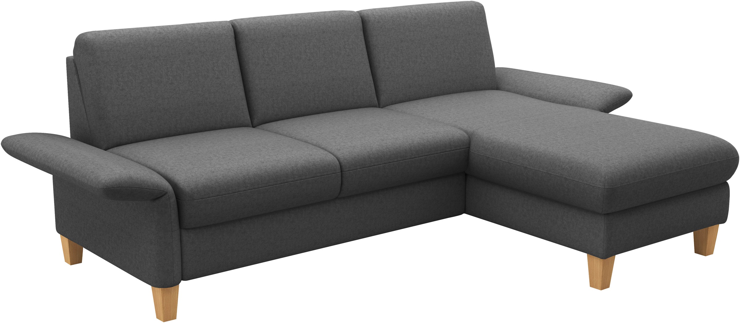 Home affaire Ecksofa »Rochelle, L-Form«, wahlweise mit Armteilverstellung, Bettfunktion und Bettkasten