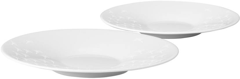 Untertasse »JOOP! FADED CORNFLOWER«, (Set, 2 St.), hochwertiges Porzellan mit...