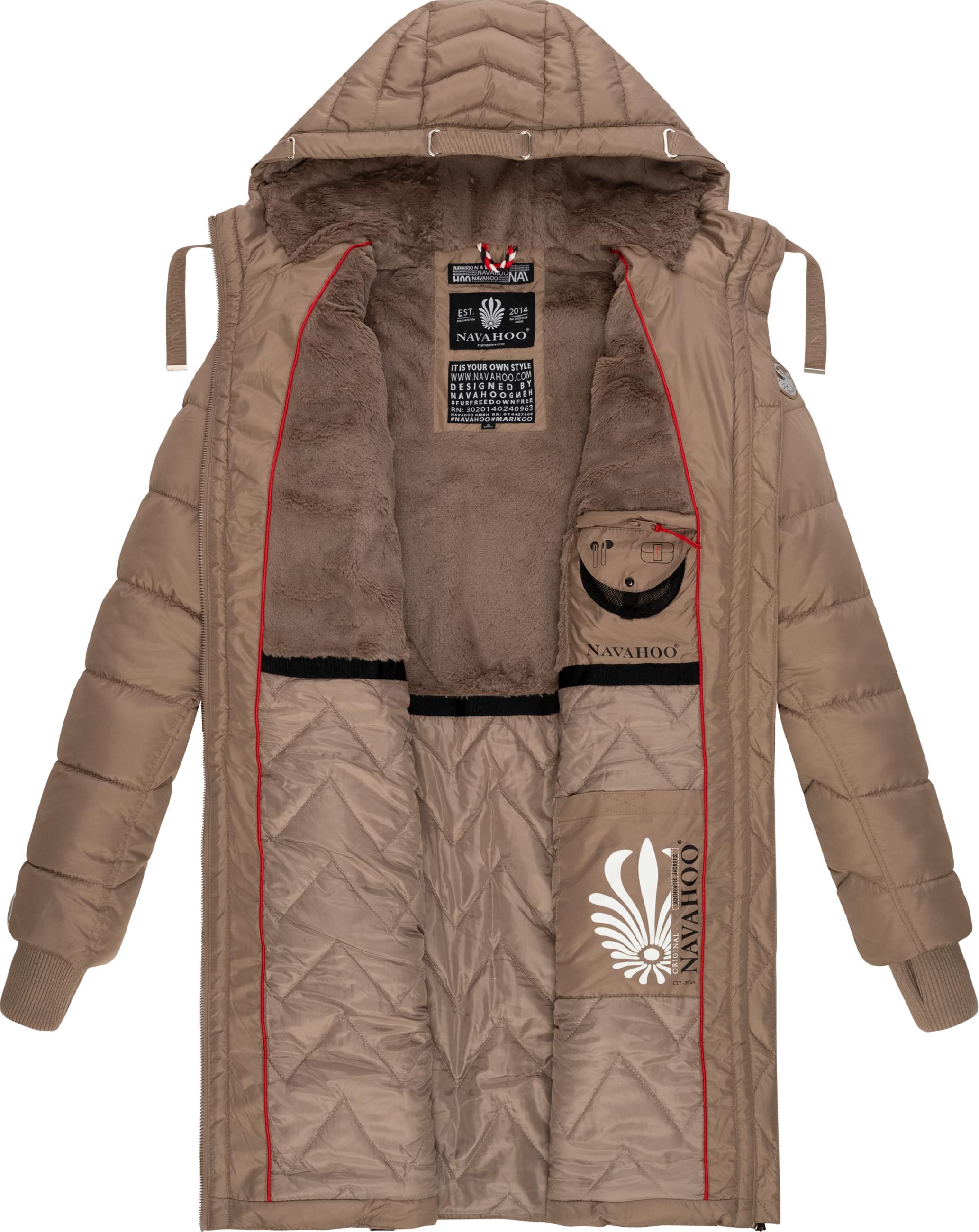 Navahoo Steppmantel »Steppmantel Alpenveilchen«