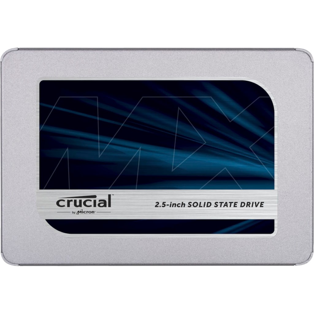 Crucial interne SSD »MX500 500GB SSD«, 2,5 Zoll, Anschluss SATA