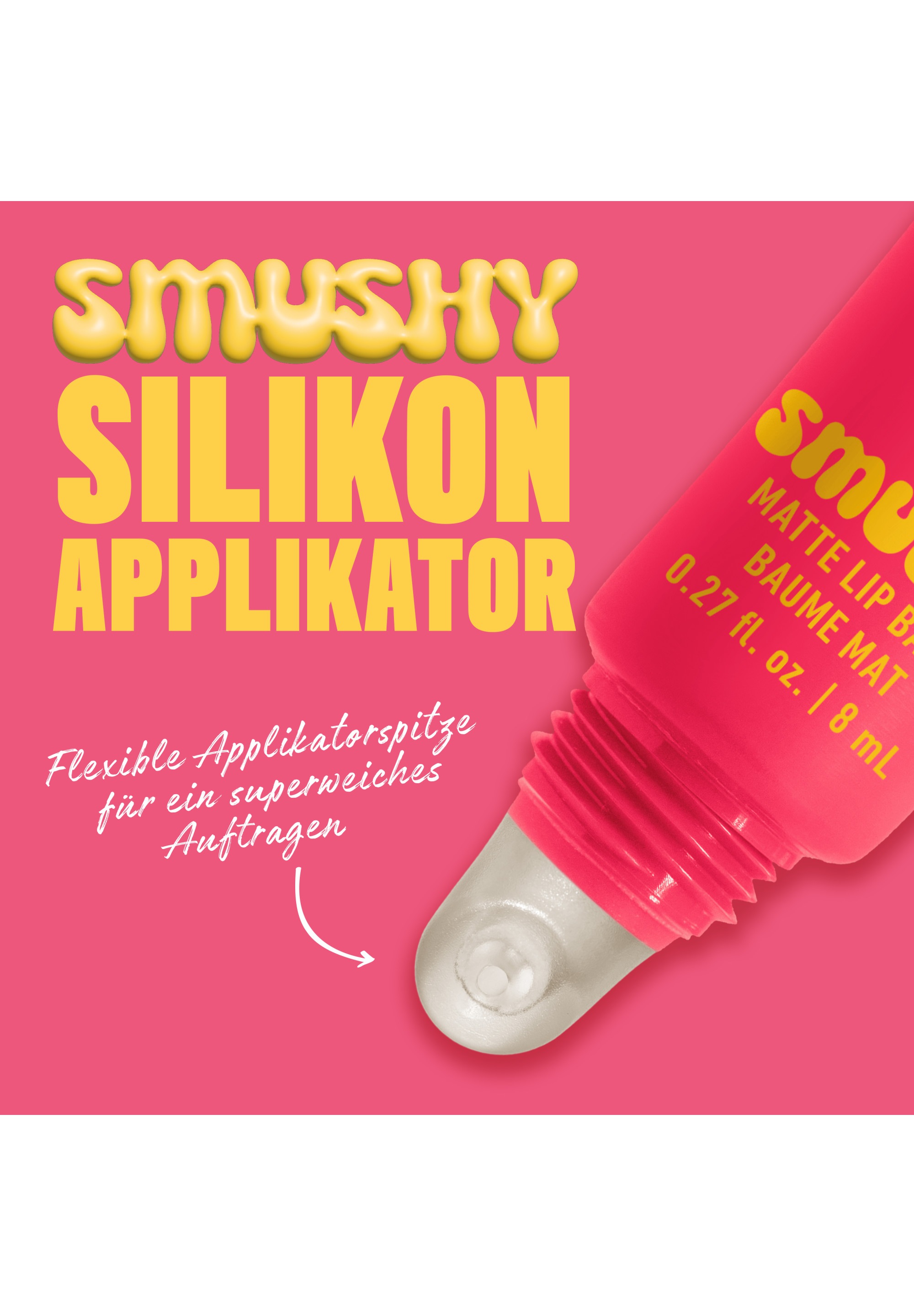 NYX PROFESSIONAL MAKEUP Lippenbalsam »SMUSHY MATTE LIP BALM« jeder der Farbtöne hat einen einzigartigen, süßen Duft