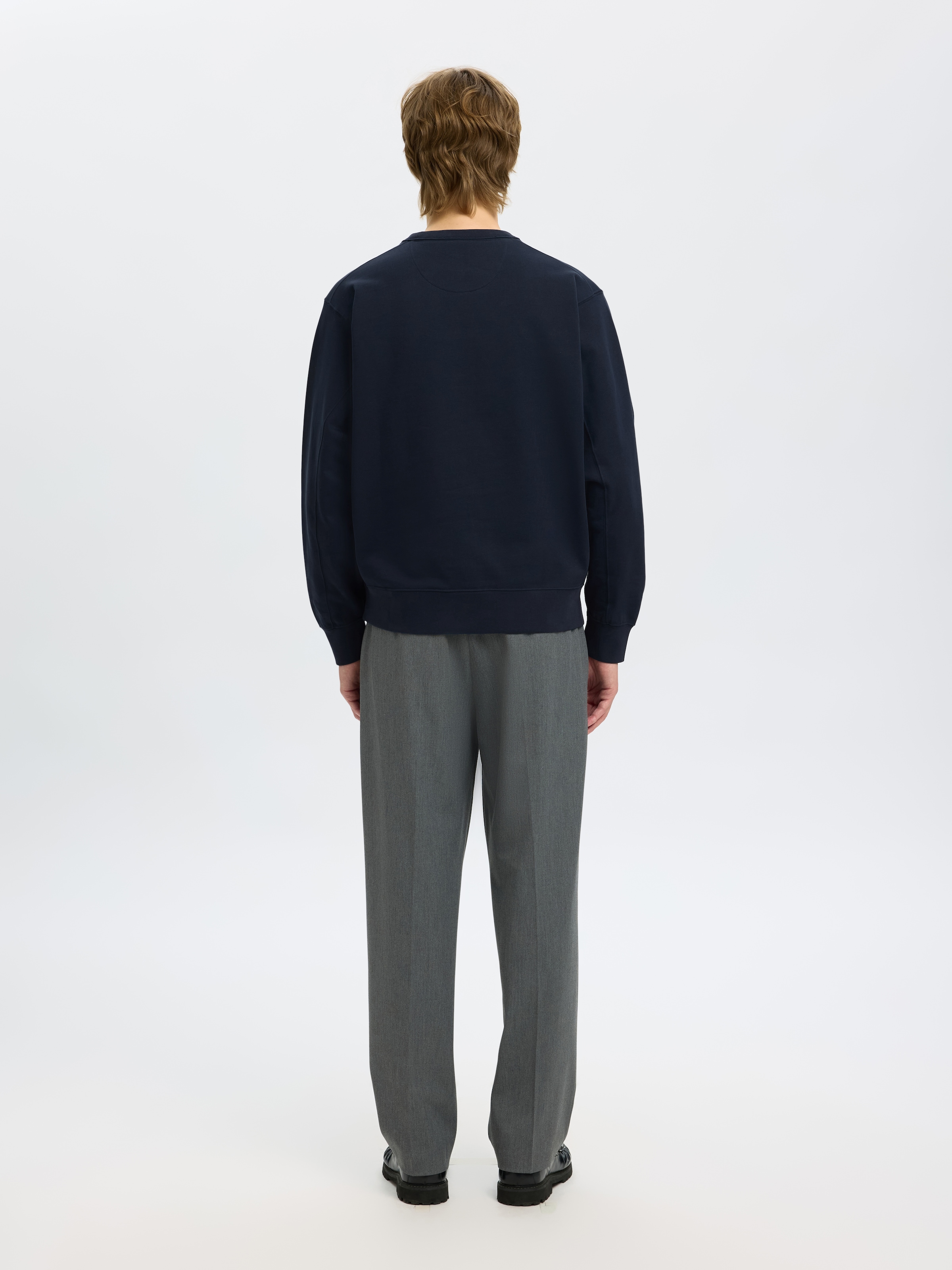 SELECTED Sweatshirt »SLHRELAXLUKE LS SWEAT CREW NECK NOOS«
