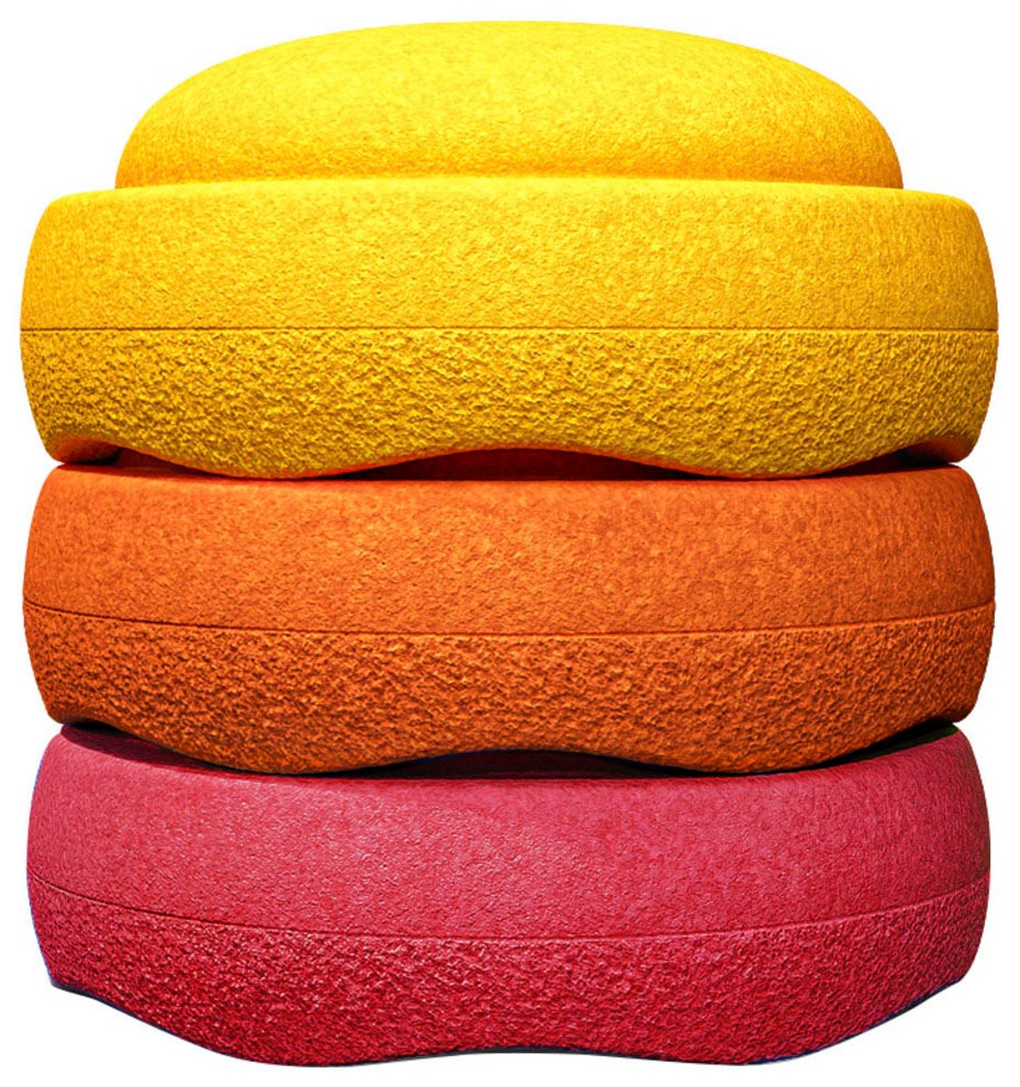 Stapelstein Balancetrainer »Original warm classic« 180 g leicht und bis zu 180 kg belastbar in bunt