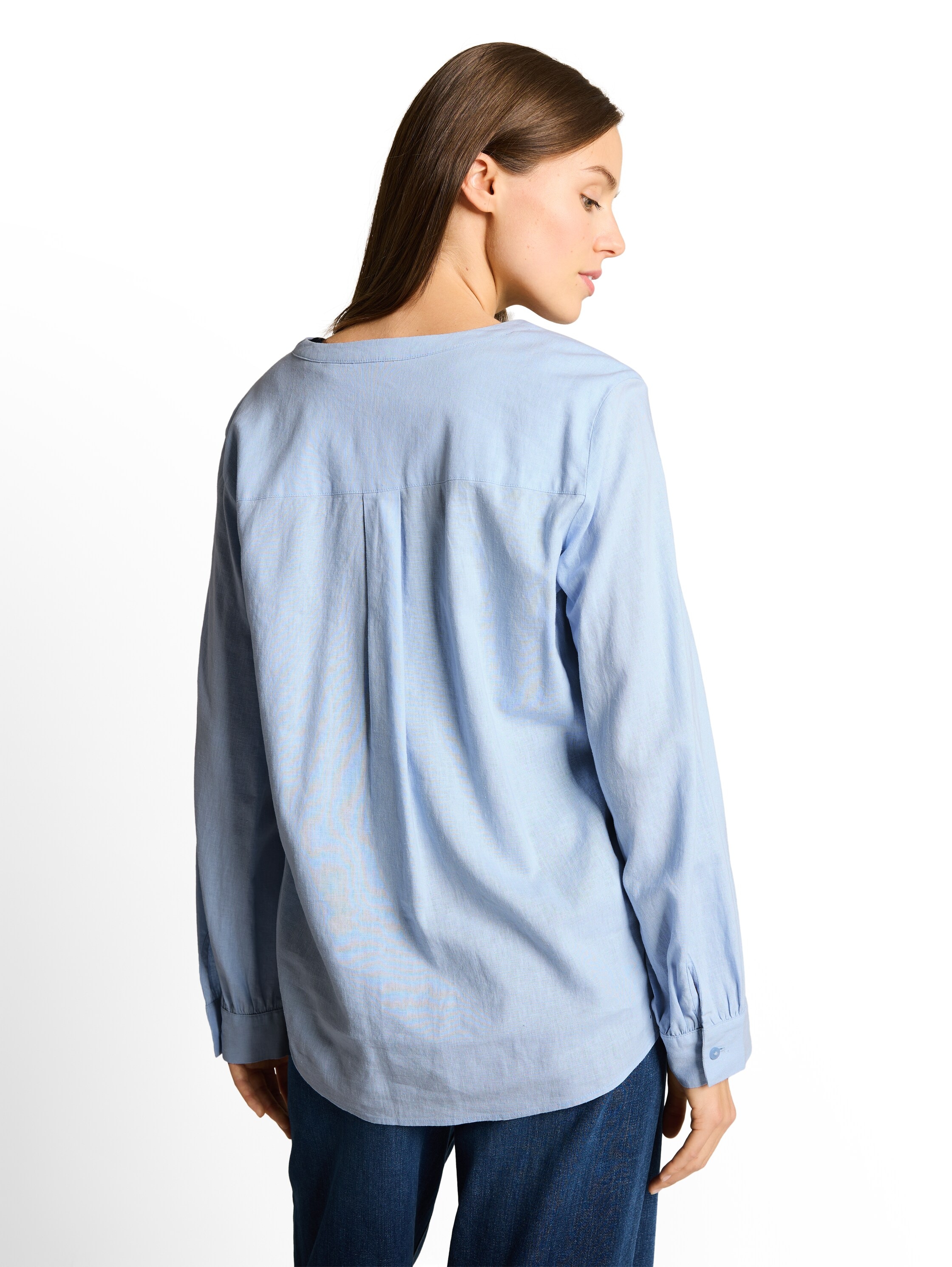 TOM TAILOR Langarmbluse mit Viskose