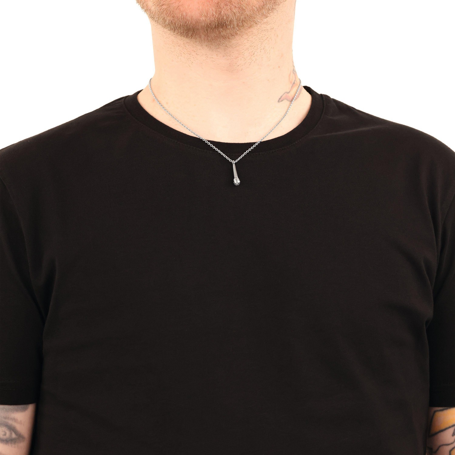 Amor Kette mit Anhänger »Scorpions by Amor, Mikrofon-Design«