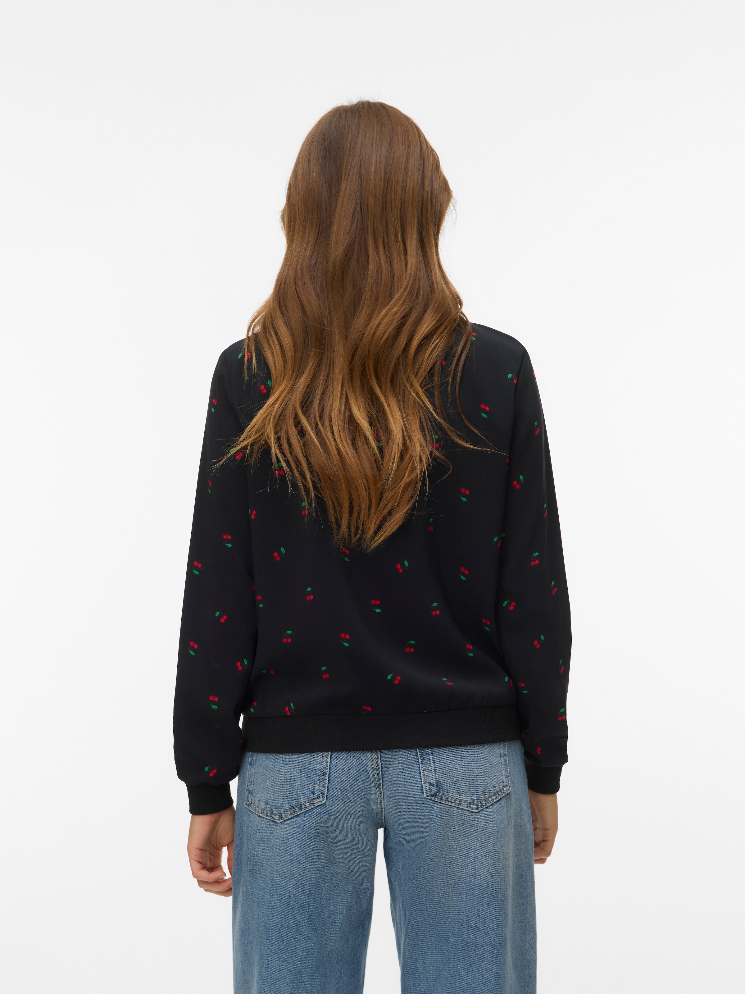 Vero Moda Blouson »VMCOCO L/S BOMBER AOP WVN NOOS« Materialmix