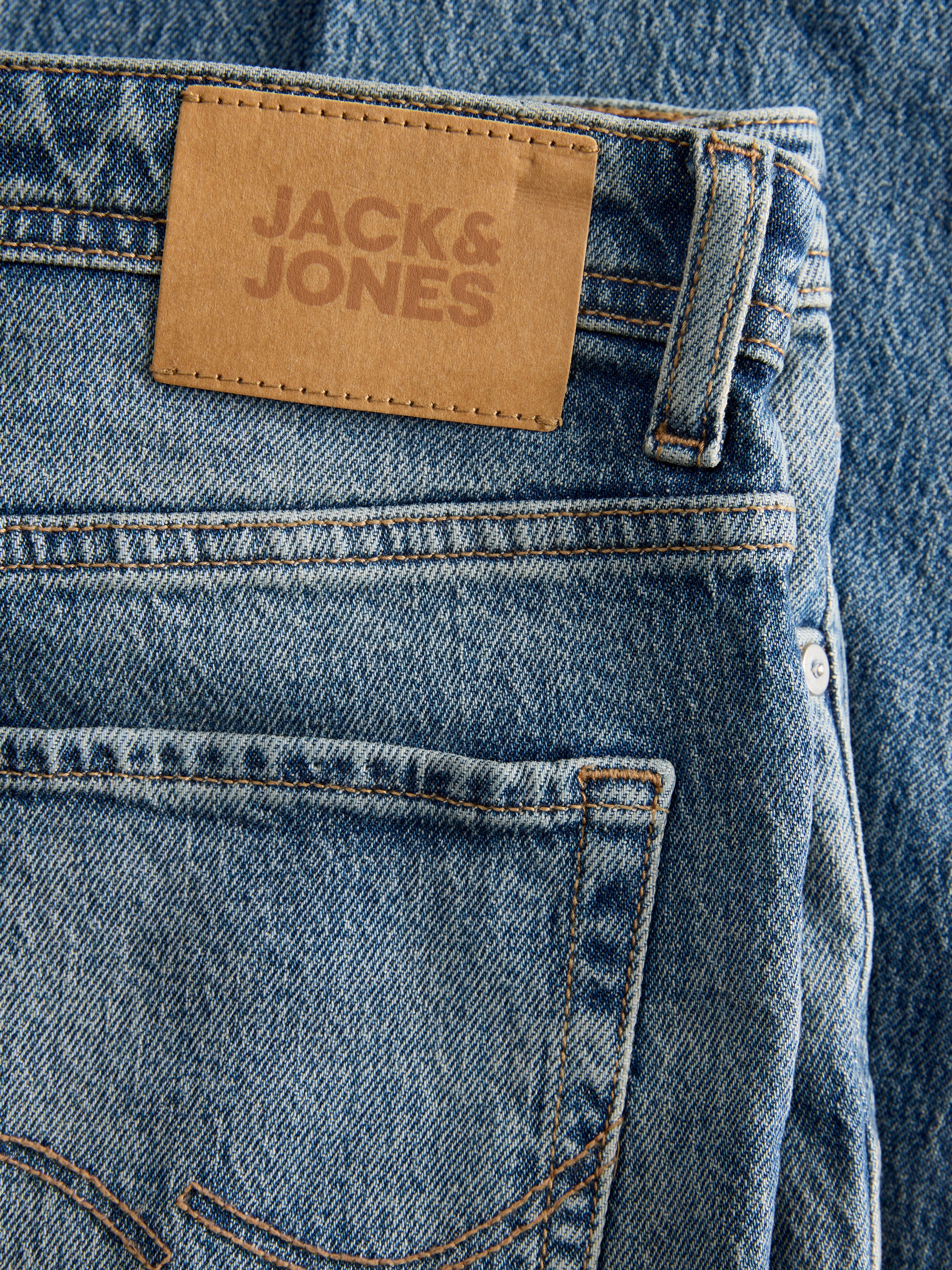 Jack & Jones Junior Straight-Jeans »JJICLARK JJORIGINAL ST 175 JNR« Baumwollmischung, regular fit