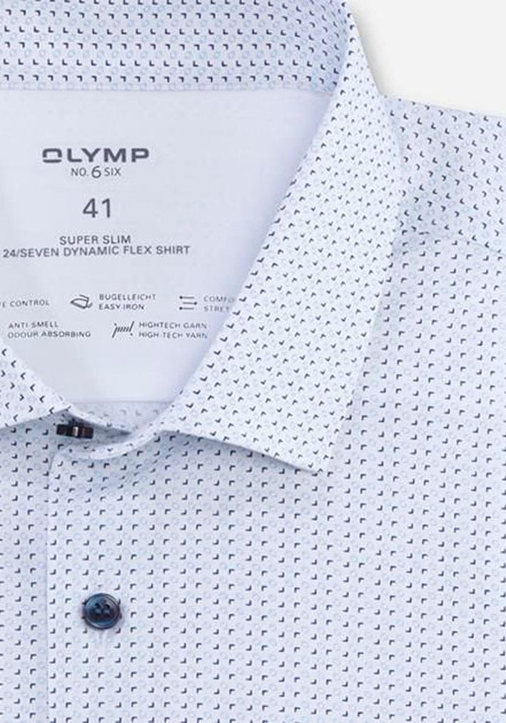 OLYMP Langarmhemd »No. Six 24/Seven super slim«