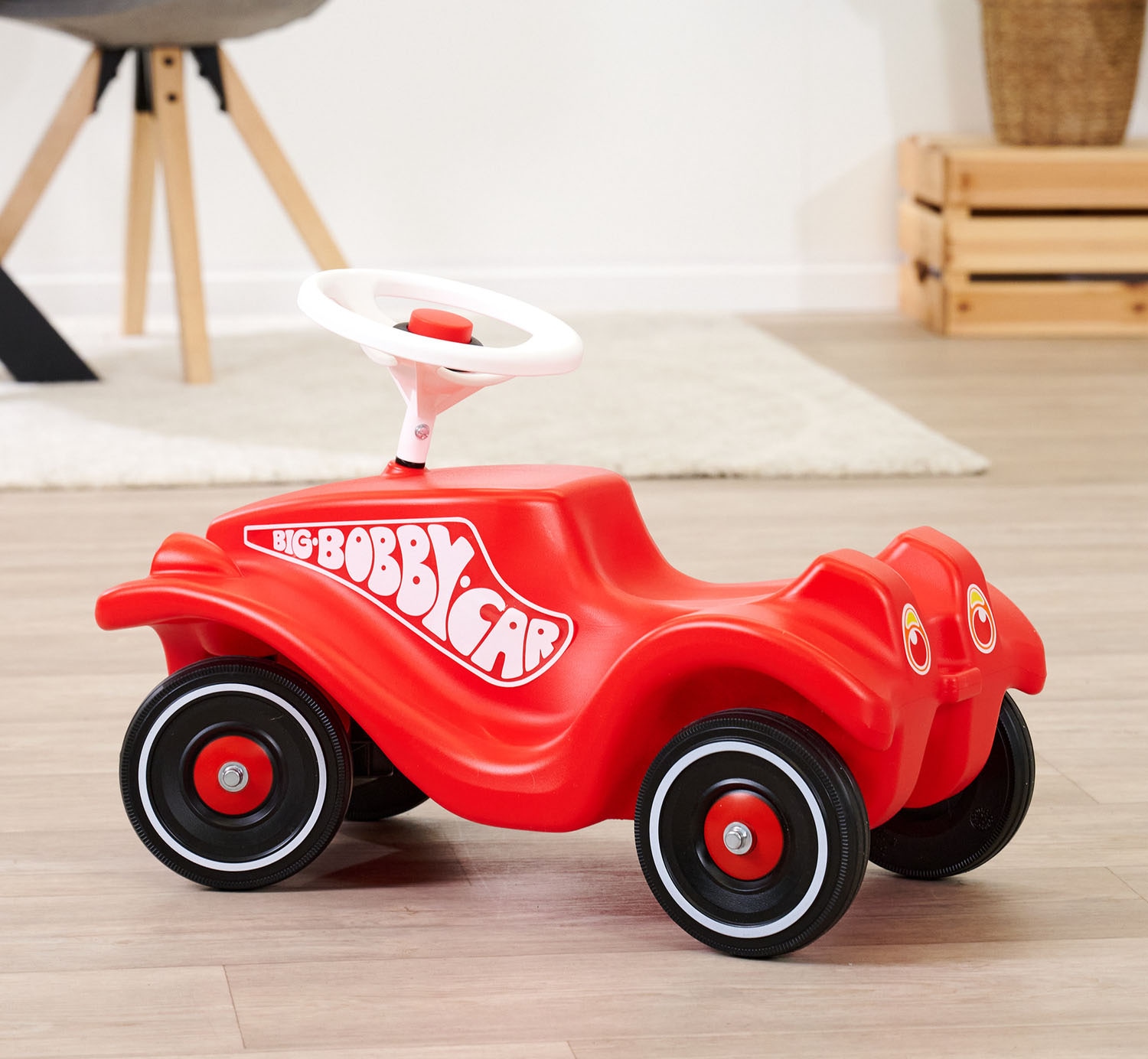 BIG Rutscherauto »BIG Bobby Car Whisper Wheels« Passend für alle BIG Bobby Car Classic, Made in Germany